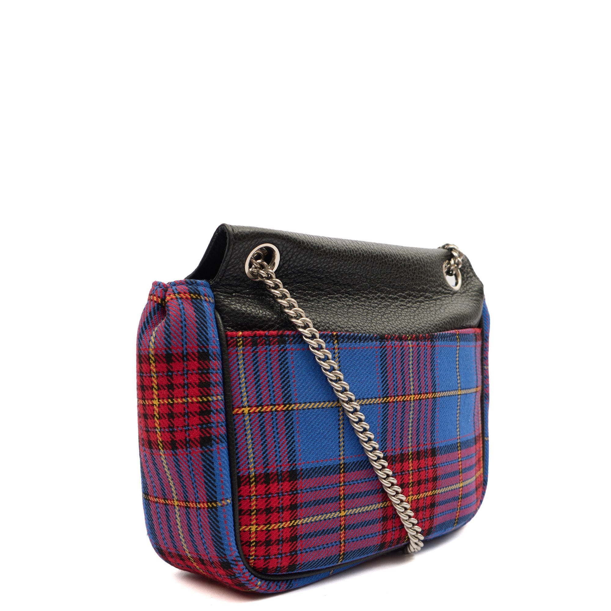 Mulberry Cross Body Darley Shoulder Bag  in Tartan, Canvas