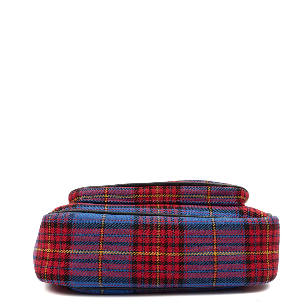 Mulberry Cross Body Darley Shoulder Bag  in Tartan, Canvas