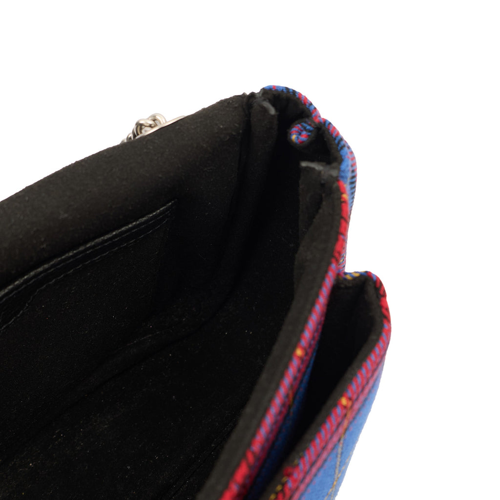 Mulberry Cross Body Darley Shoulder Bag  in Tartan, Canvas