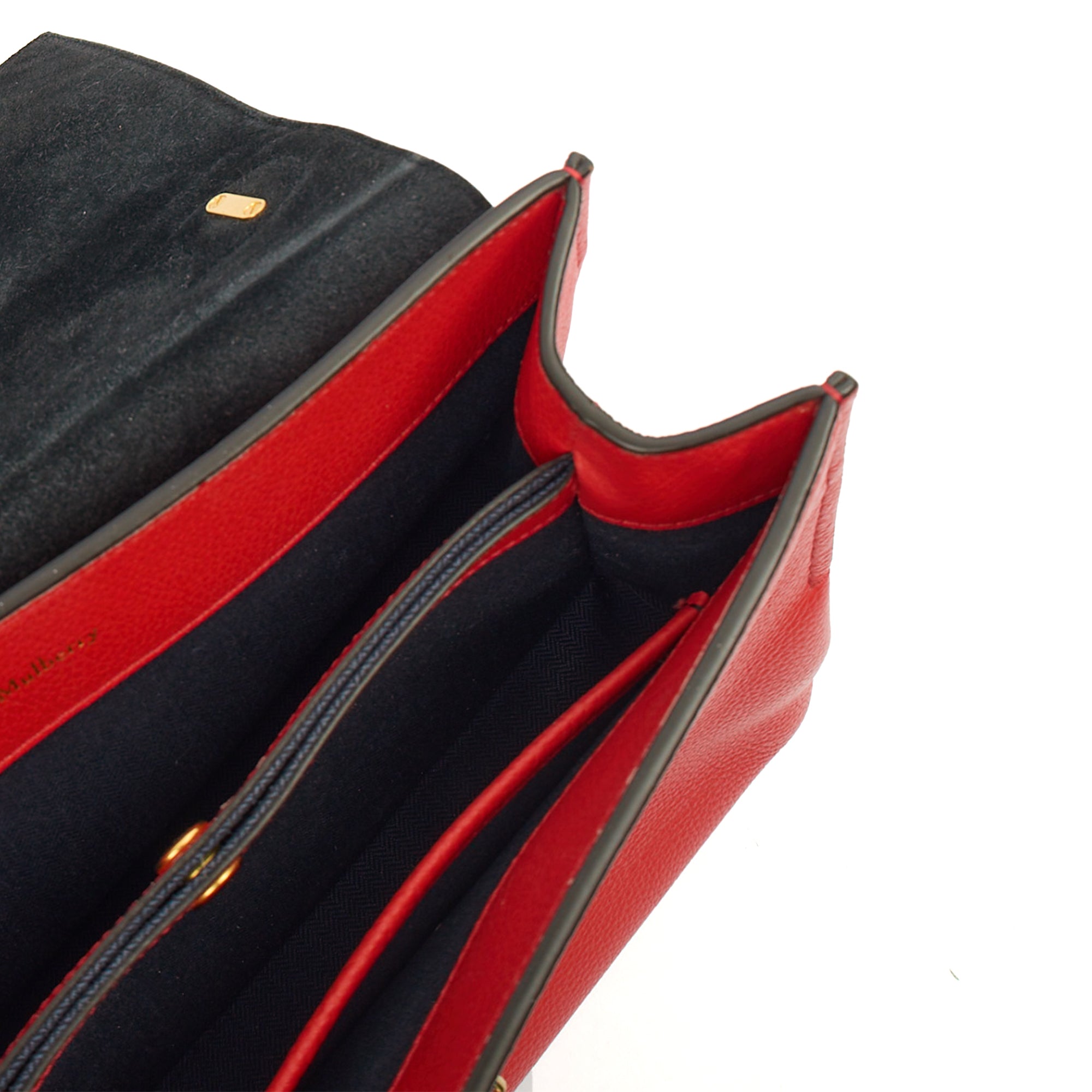 Mulberry Cross Body Seaton - Small in Red, Leather