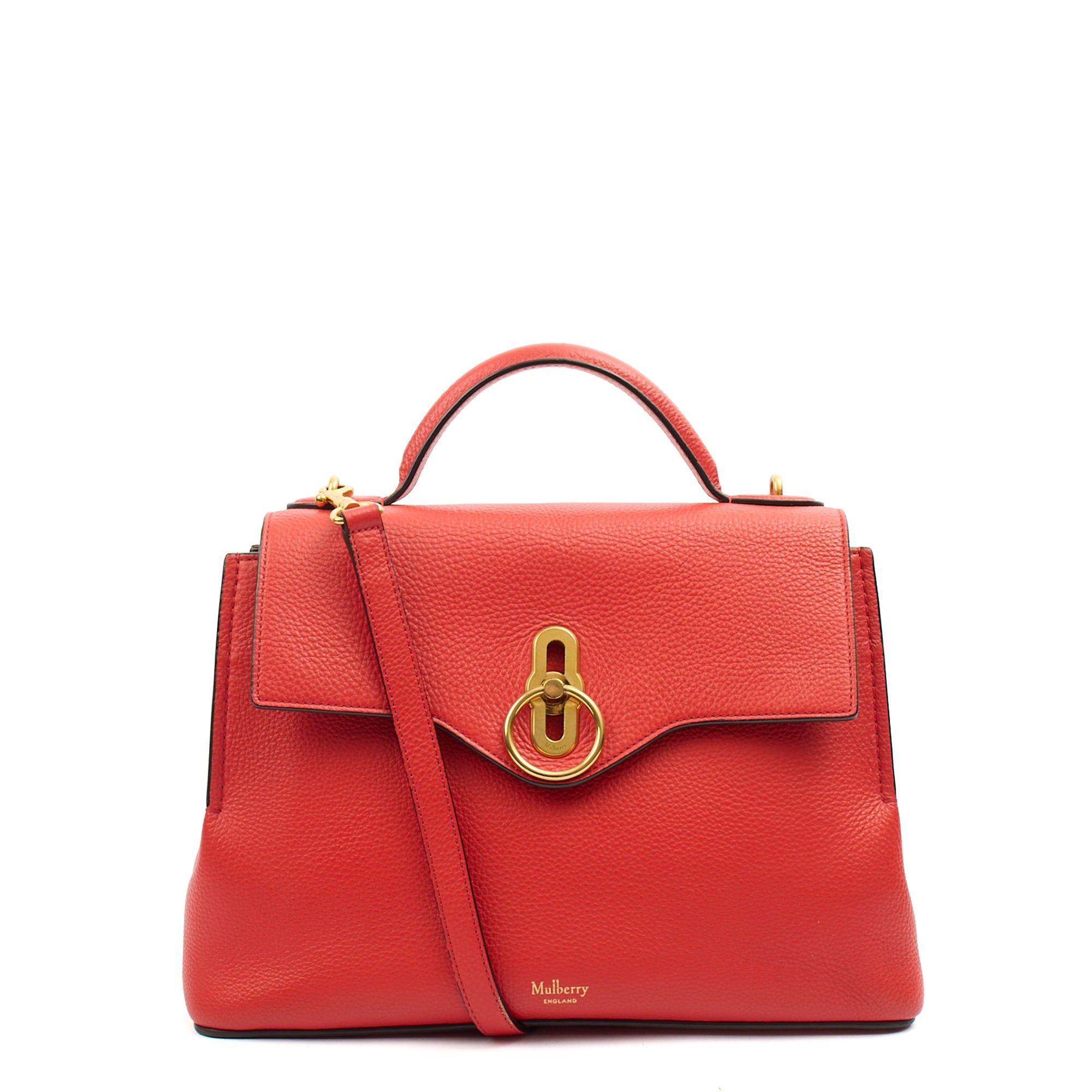 Mulberry Cross Body Seaton - Small in Red, Leather