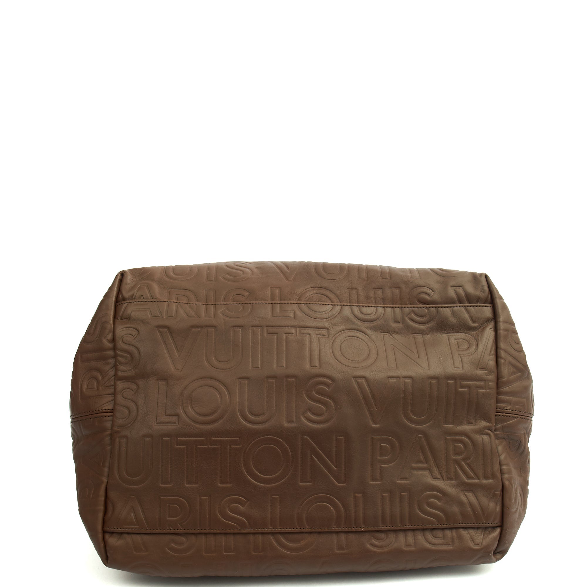 Louis Vuitton Shoulder Bag Souple Whisper in Brown, Leather