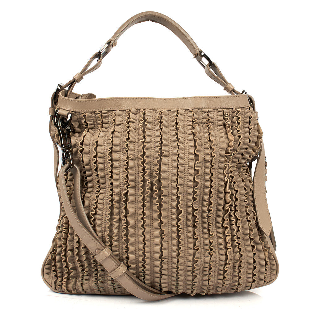 Burberry Tote Shoulder Bag in Grey, Leather