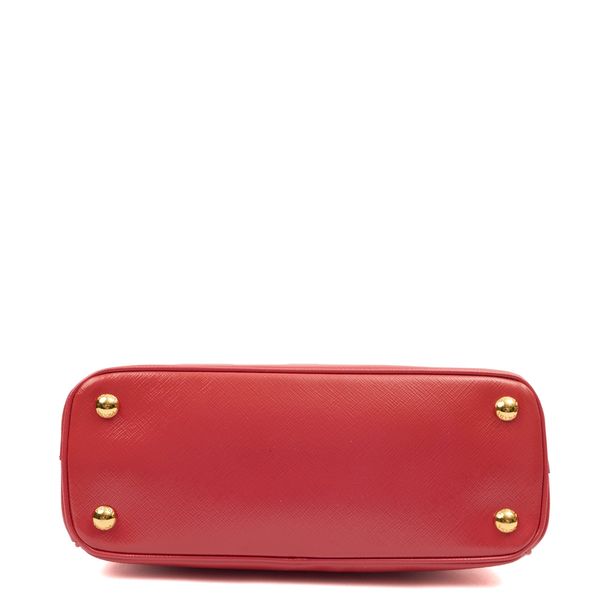 Prada Cross Body Galleria - Small Double Zip Tote in Pink, Leather