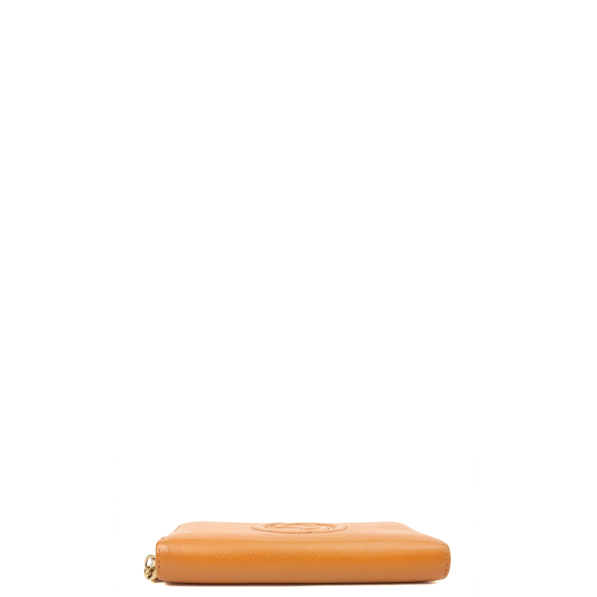Gucci Wallet Soho Zip Around Wallet in Orange, Leather