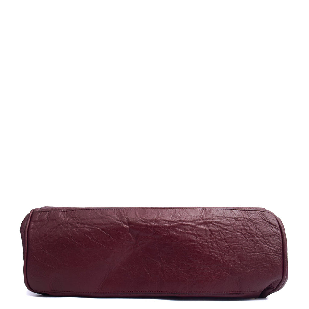 Mulberry Tote Alexa in Red, Calfskin Leather