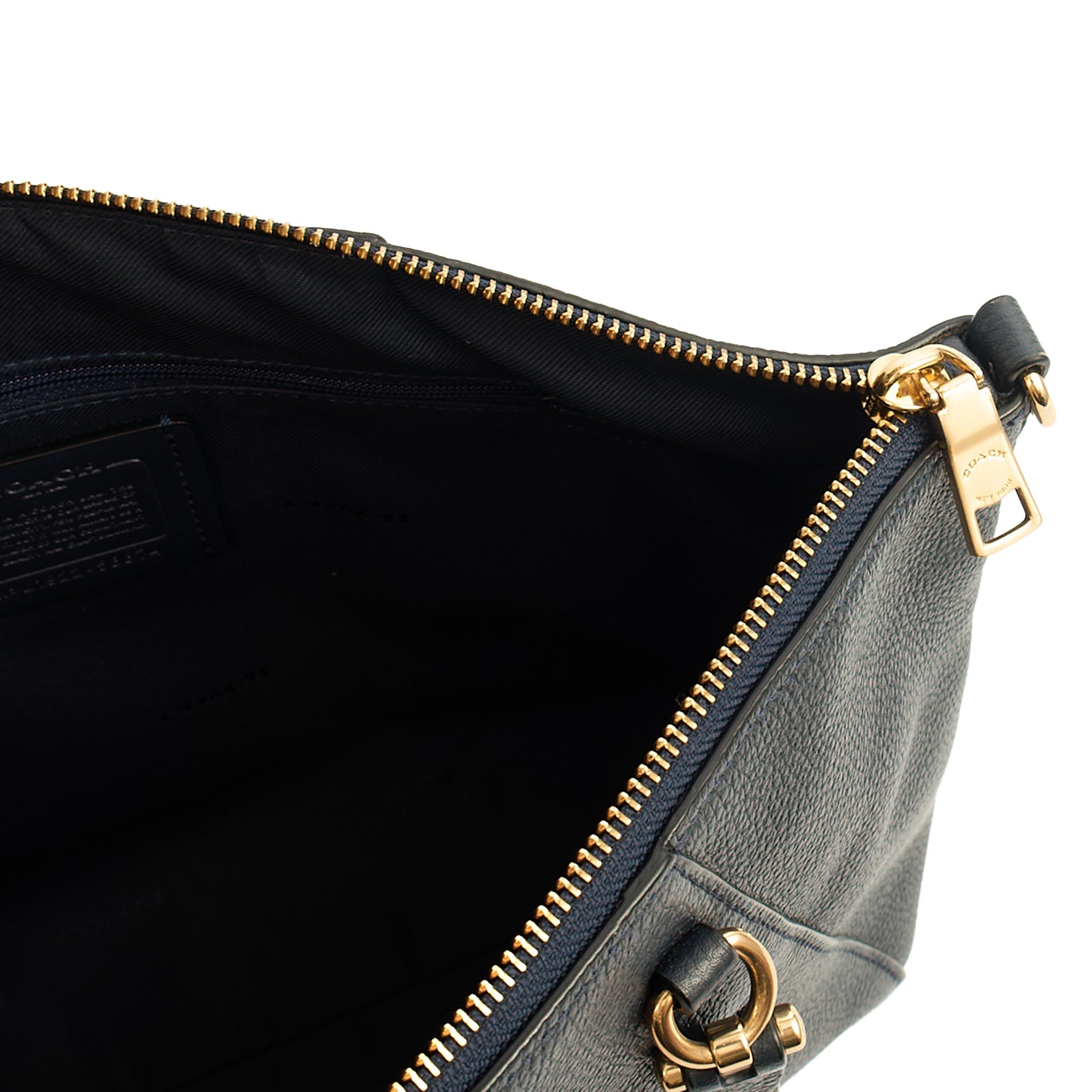 Coach Cross Body Prairie Satchel in Navy, Leather