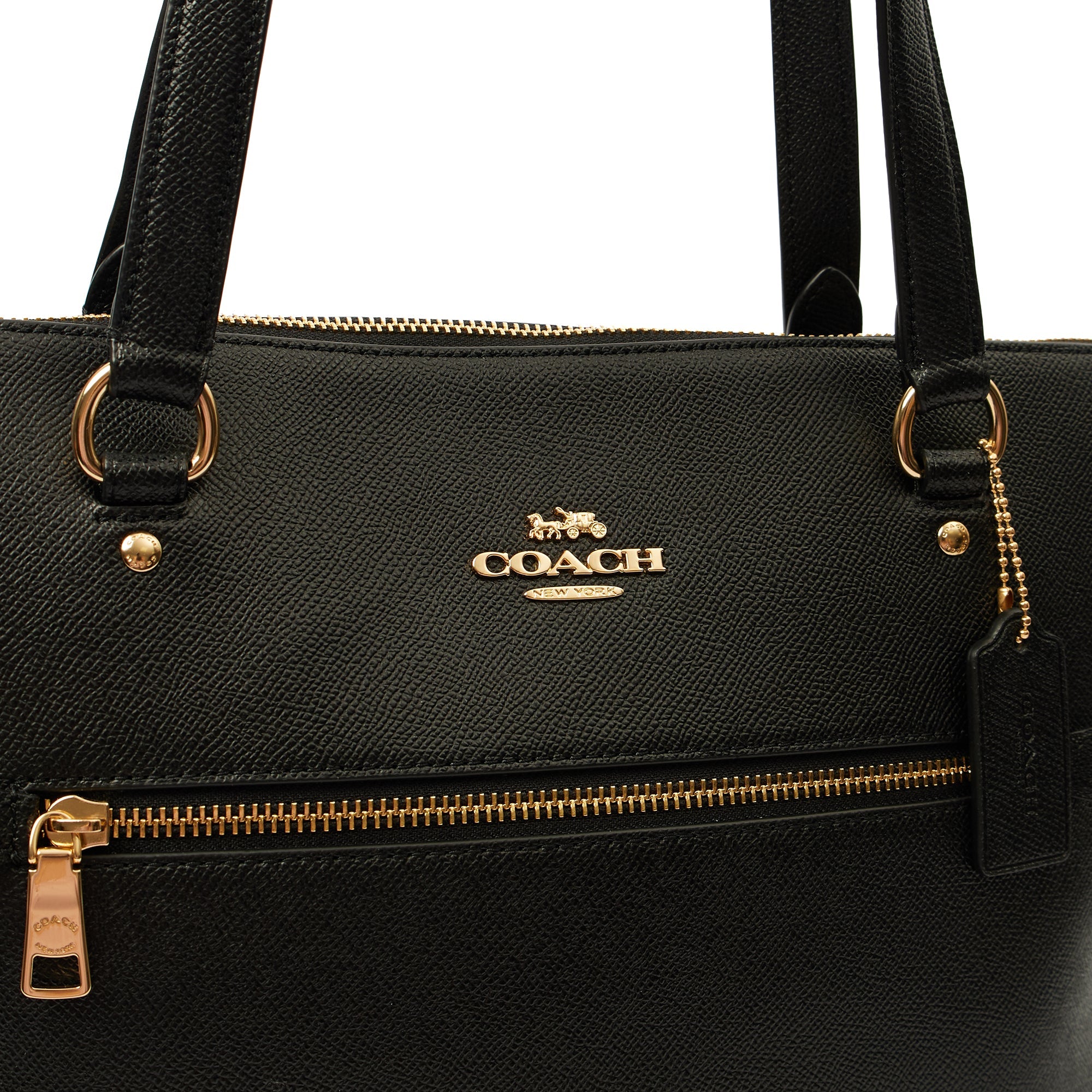 Coach Tote Gallery Tote in Black, Leather