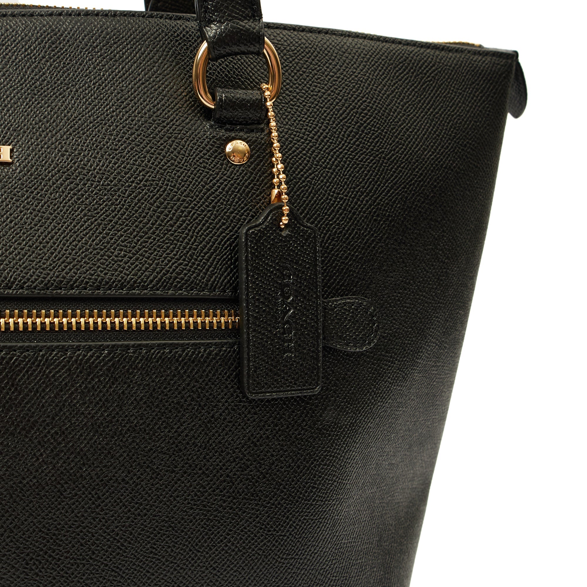 Coach Tote Gallery Tote in Black, Leather