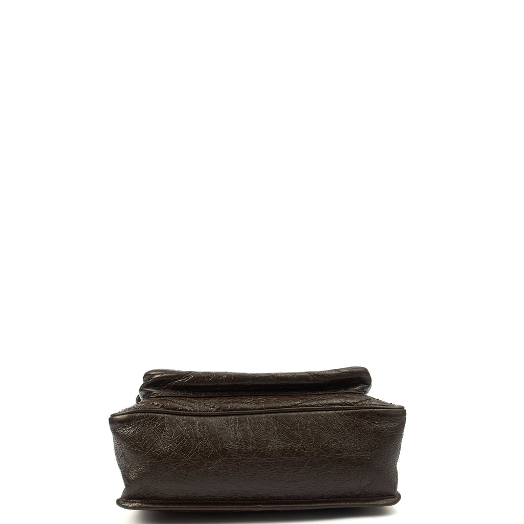 Saint Laurent Shoulder Bag Niki - Medium in Brown, Calfskin Leather