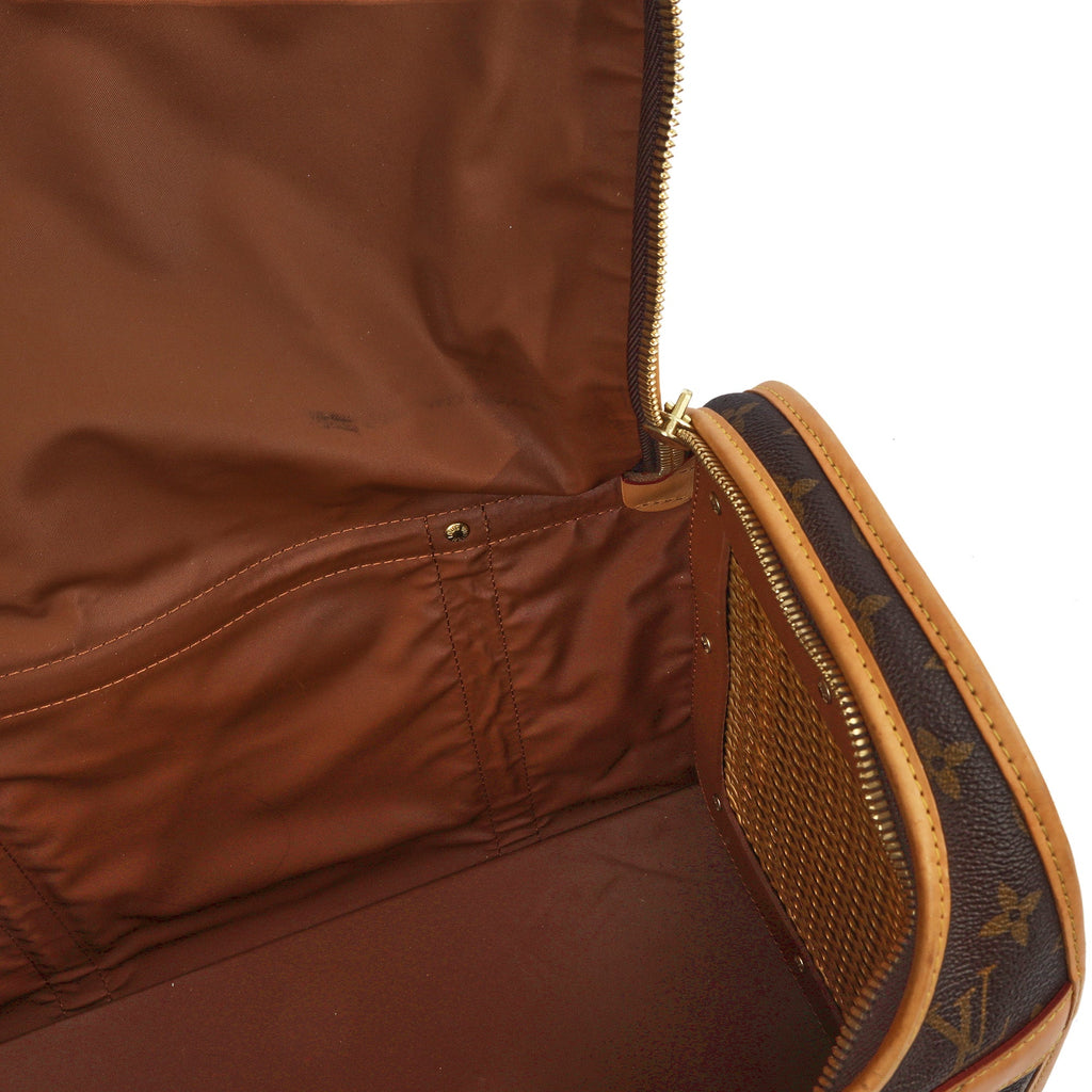 Louis Vuitton Other Dog Carrier 50 in Monogram, Canvas