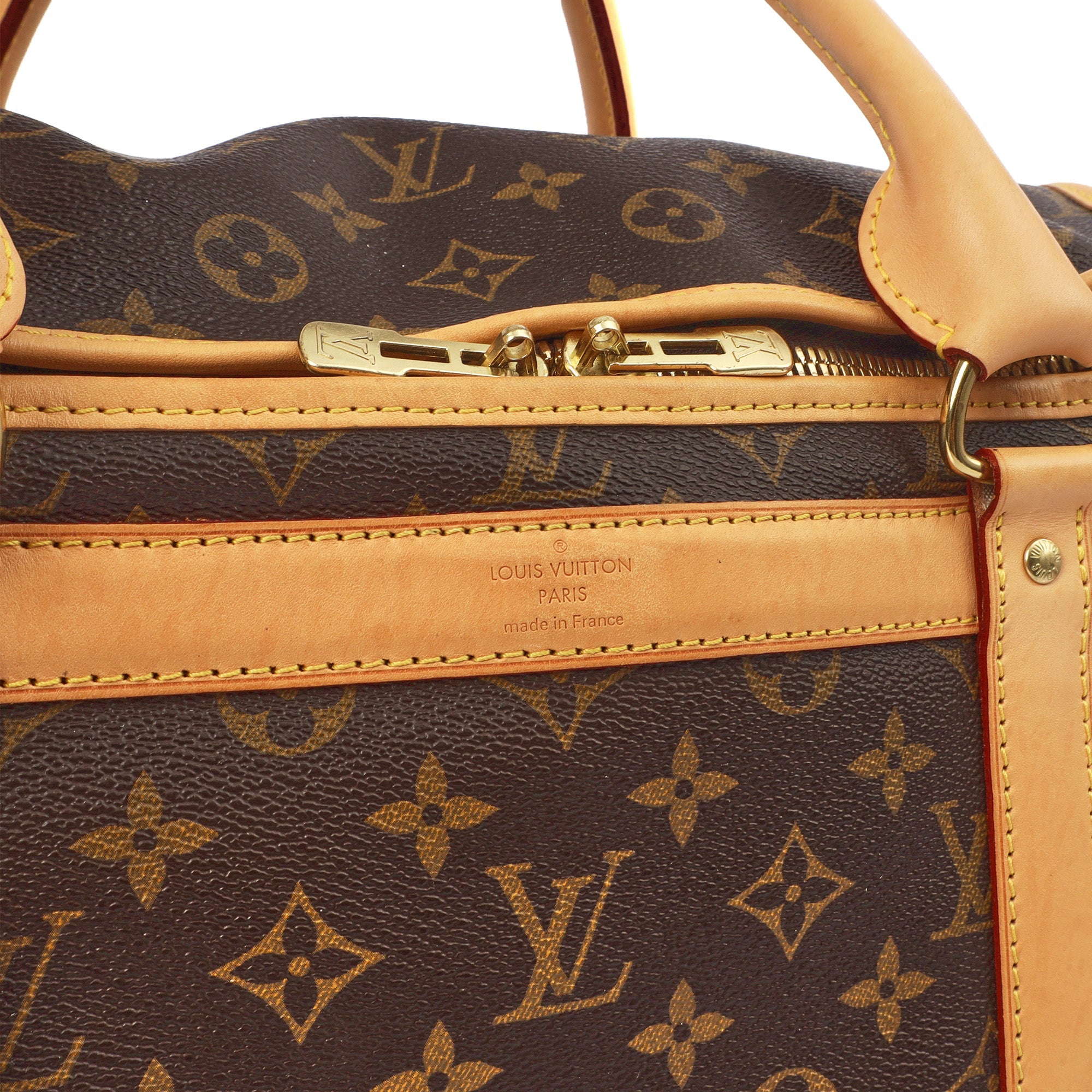 Louis Vuitton Other Dog Carrier 50 in Monogram, Canvas