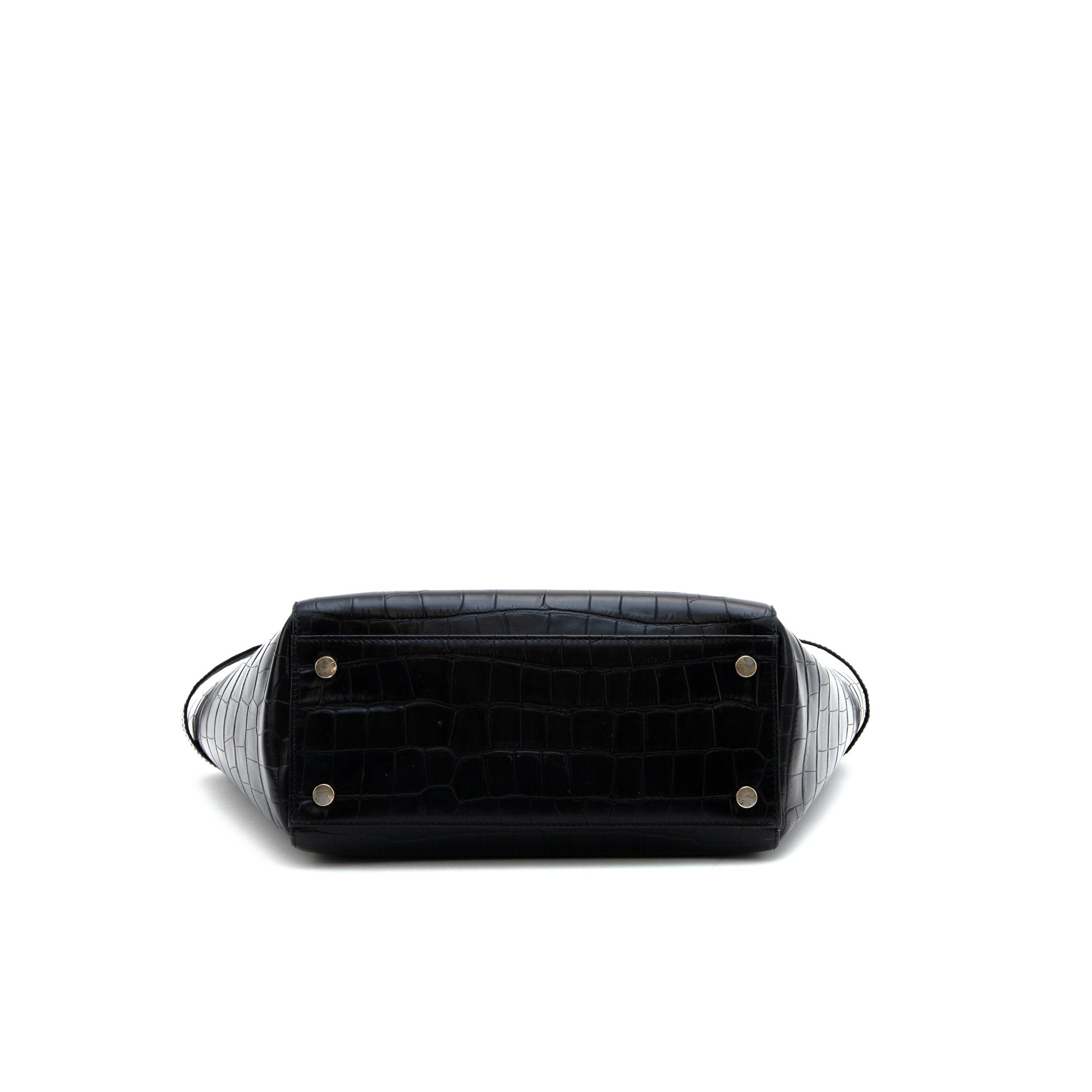 Aspinal of London Tote Marylebone Shoulder Bag - Small in Black, Leather
