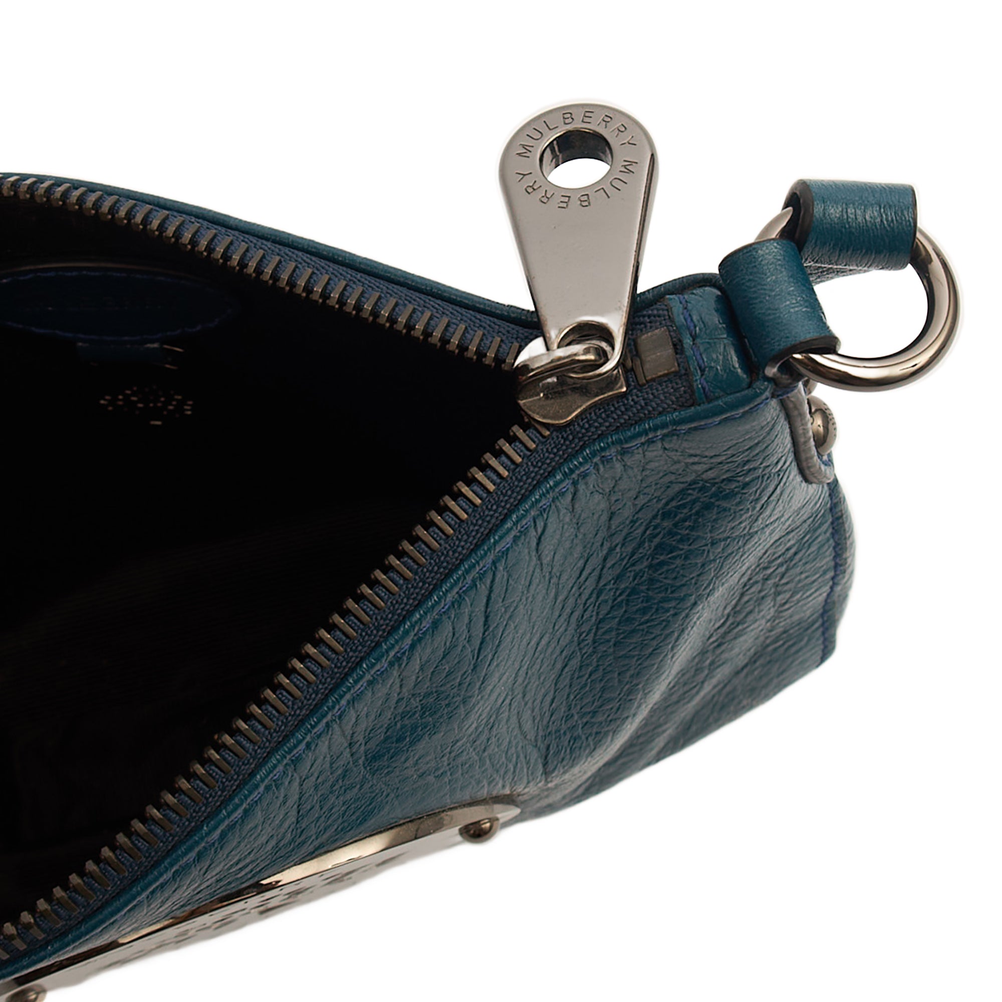Mulberry Shoulder Bag Daria Pouch in Blue, Leather