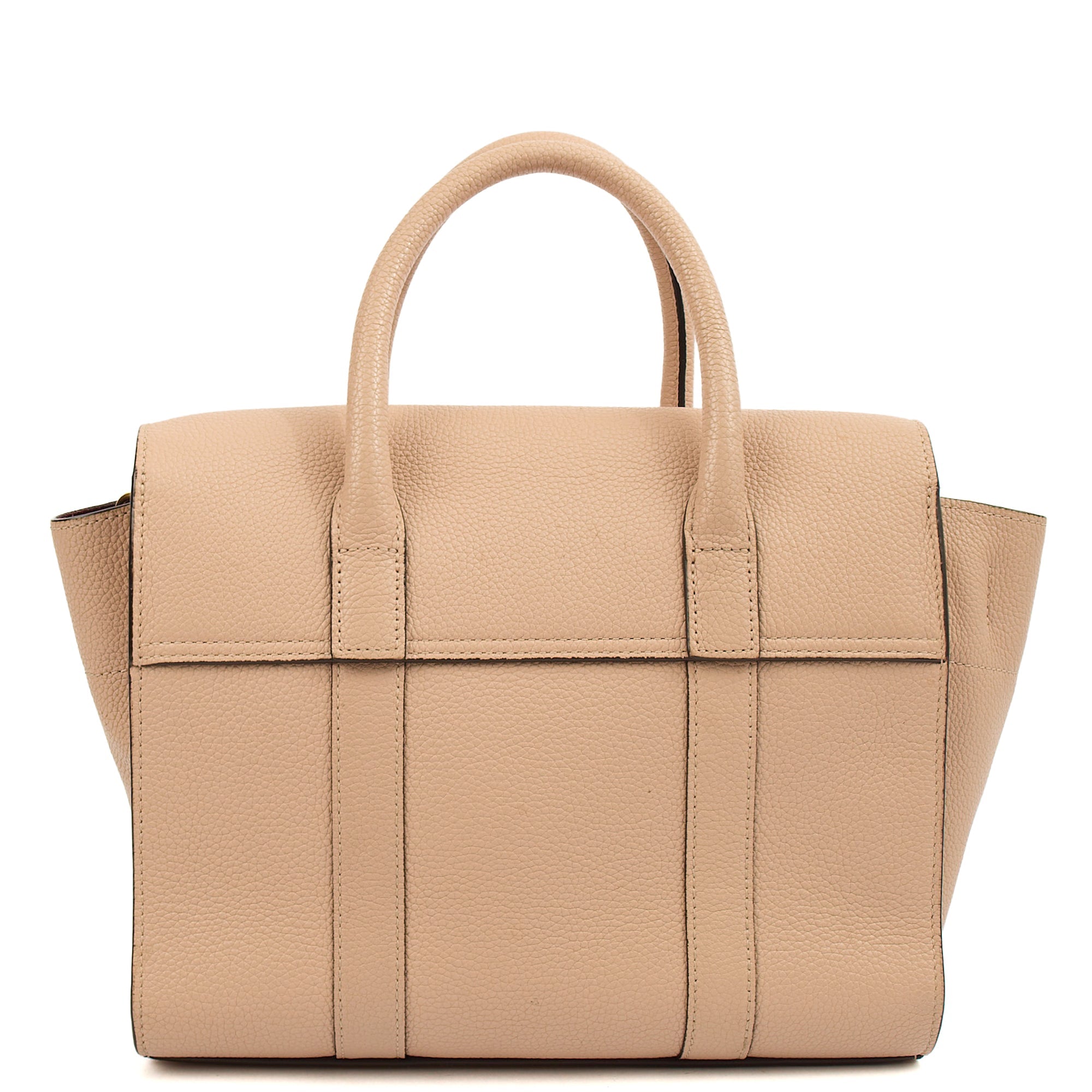 Mulberry Top Handle Bayswater with Strap- Small in Rose Water, Calfskin Leather