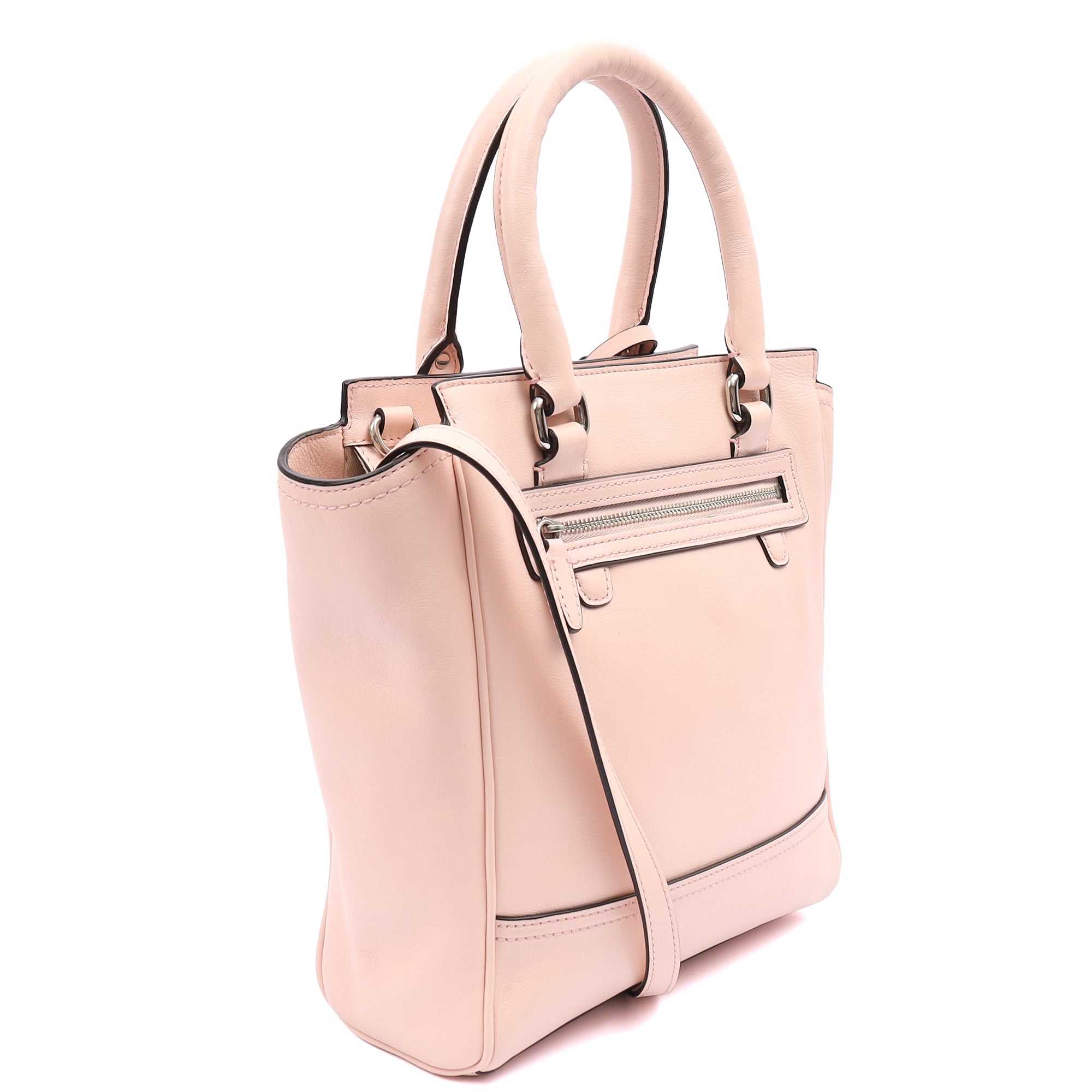 Coach Tote Legacy Shoulder Bag in Pink, Leather