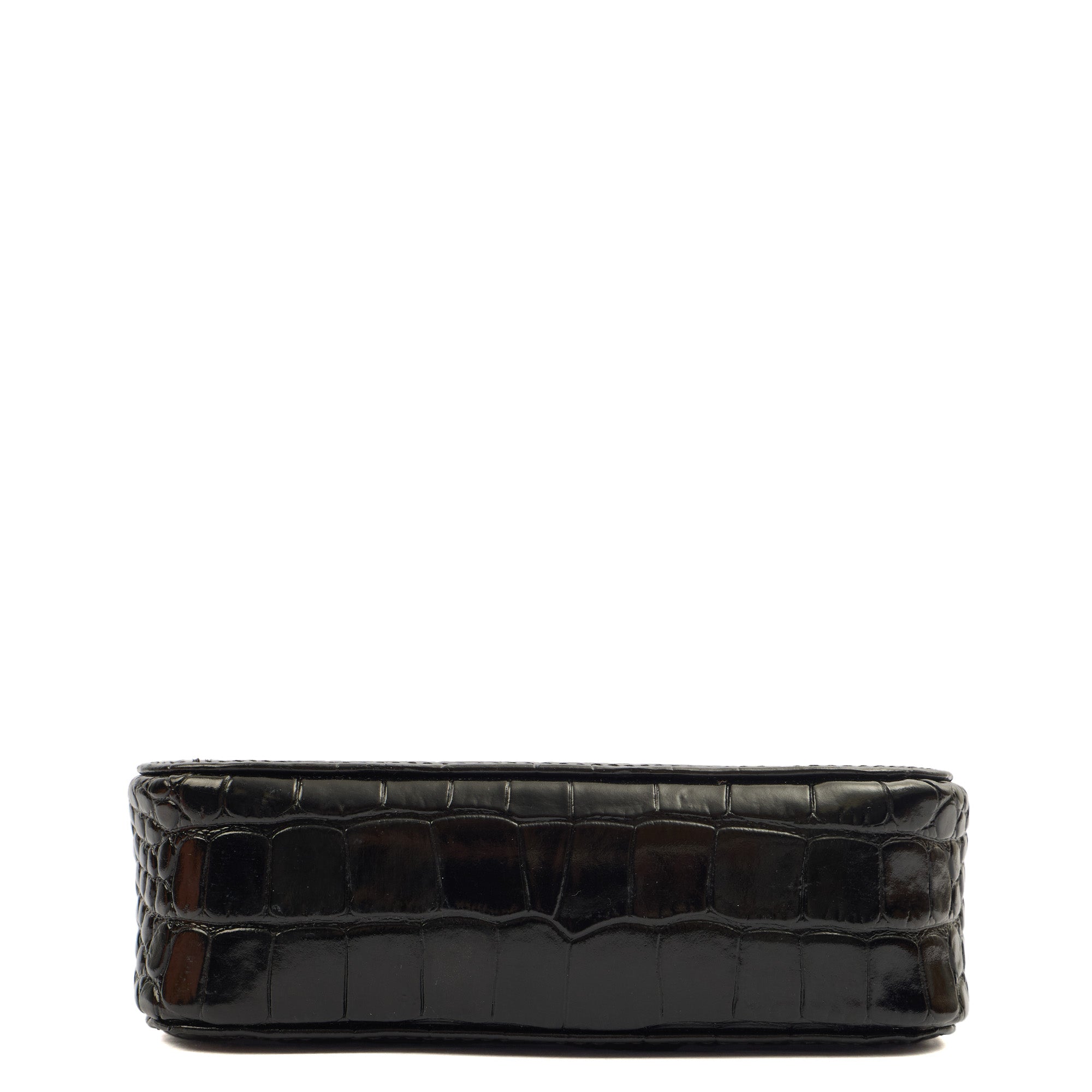 Balenciaga Cross Body Everyday Camera Bag - XS in Black, Exotic Effect Leather