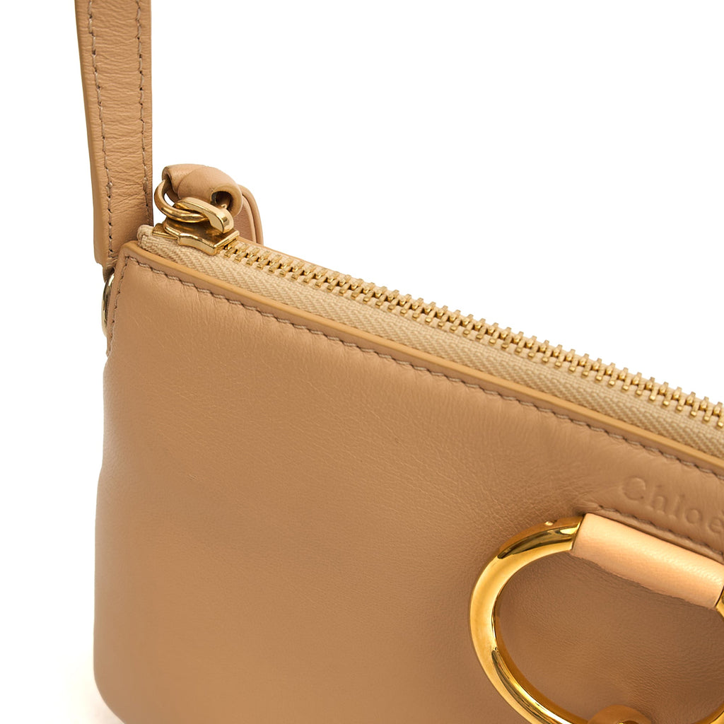 Chloe Cross Body Faye - Small in Neutral, Calfskin Leather