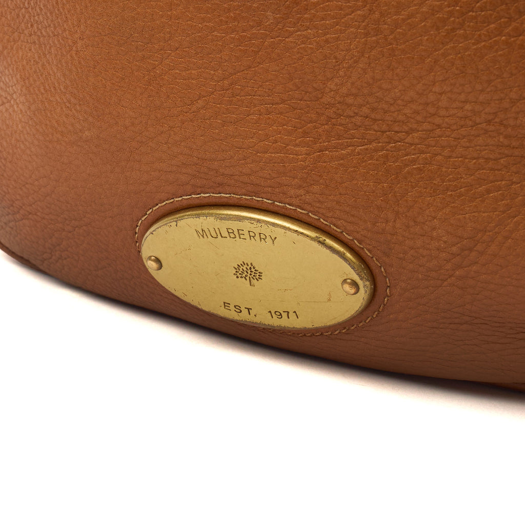 Mulberry Tote Mitzy Hobo in Oak, Calfskin Leather