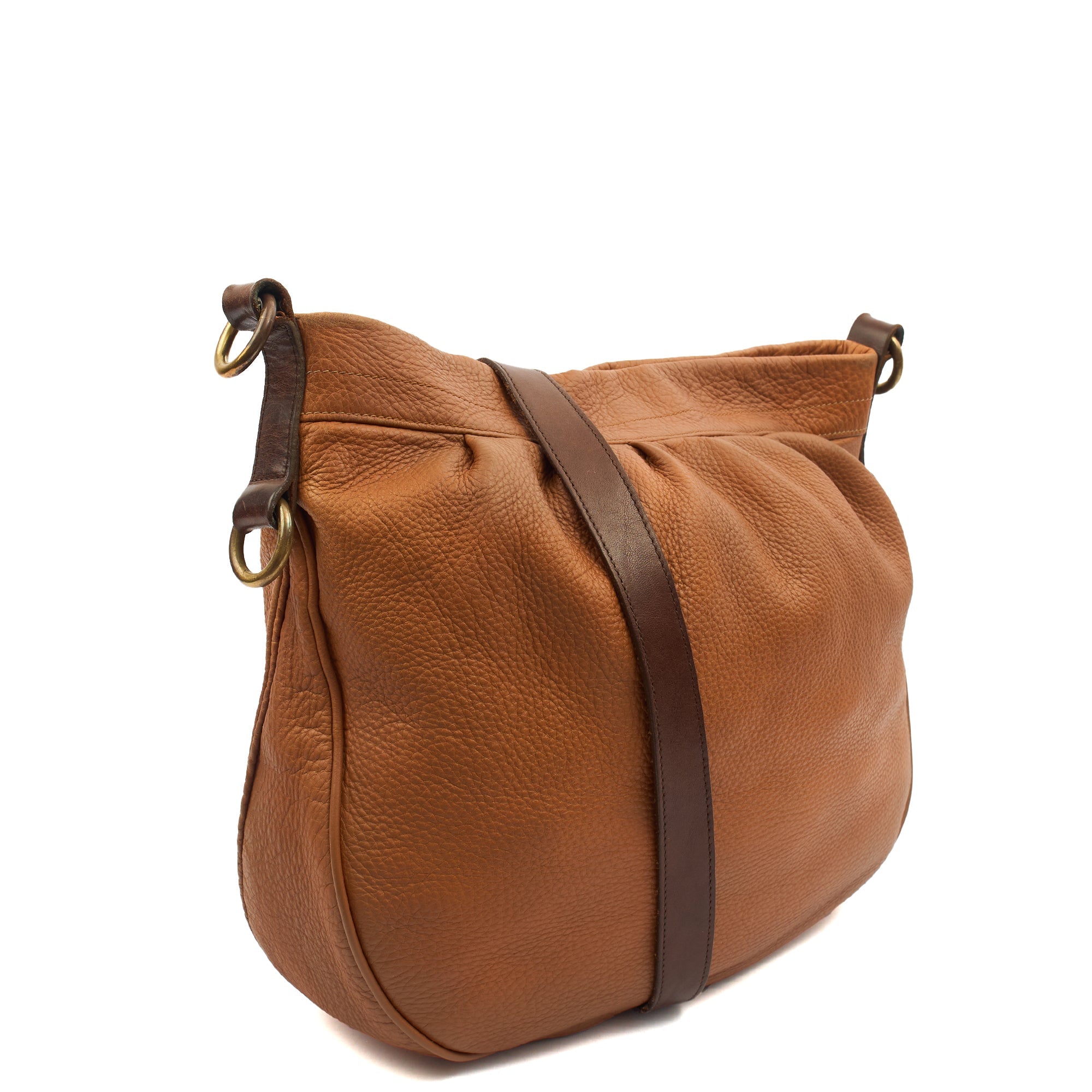 Mulberry Tote Mitzy Hobo in Oak, Calfskin Leather