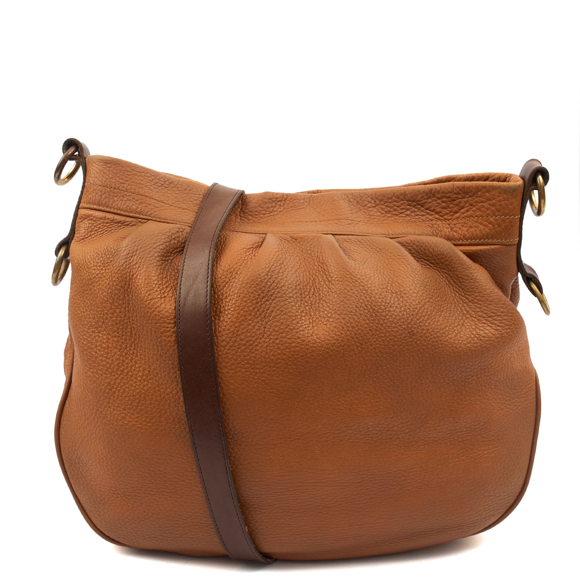 Mulberry Tote Mitzy Hobo in Oak, Calfskin Leather
