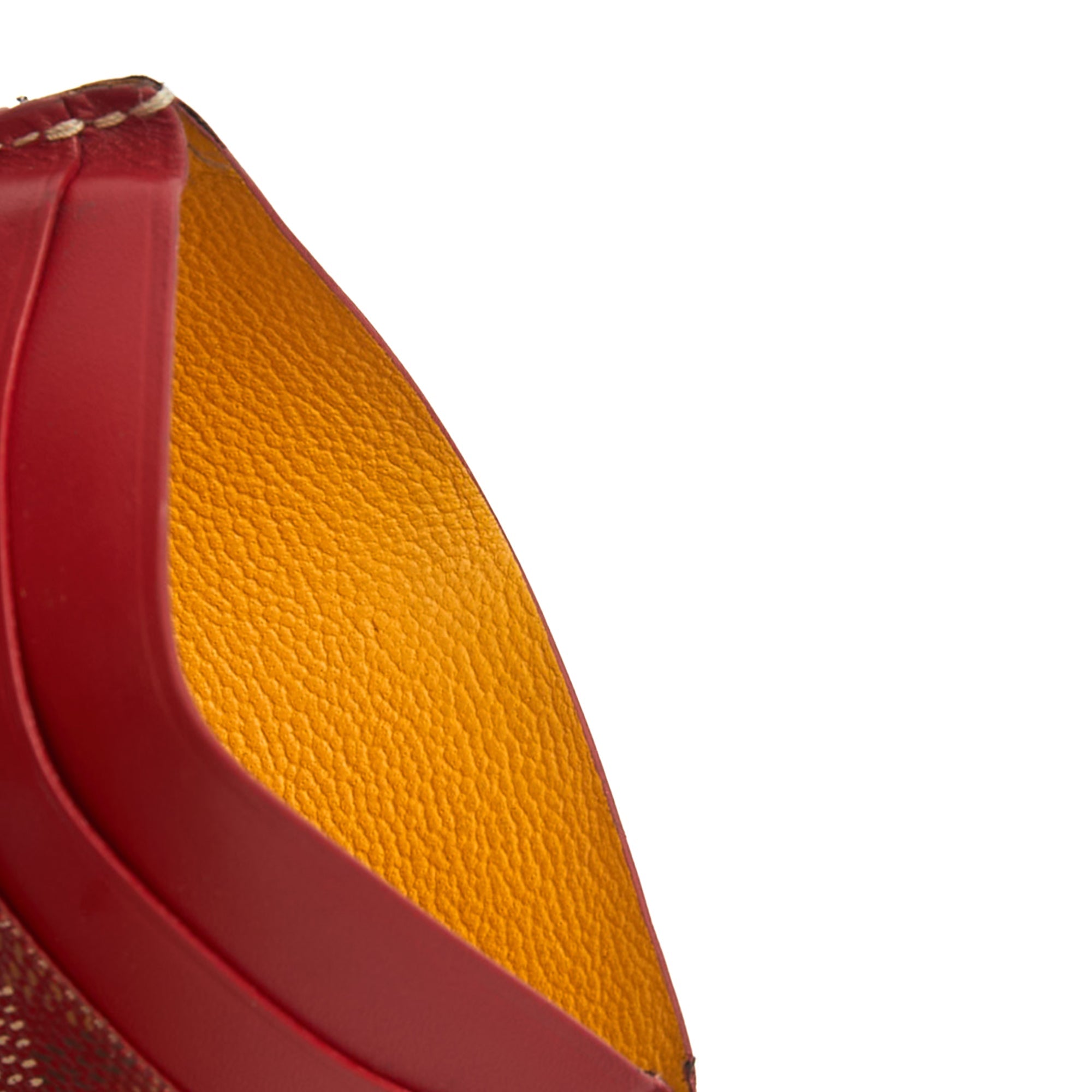 Goyard  Holder Sulpice  Holder in Red, Leather