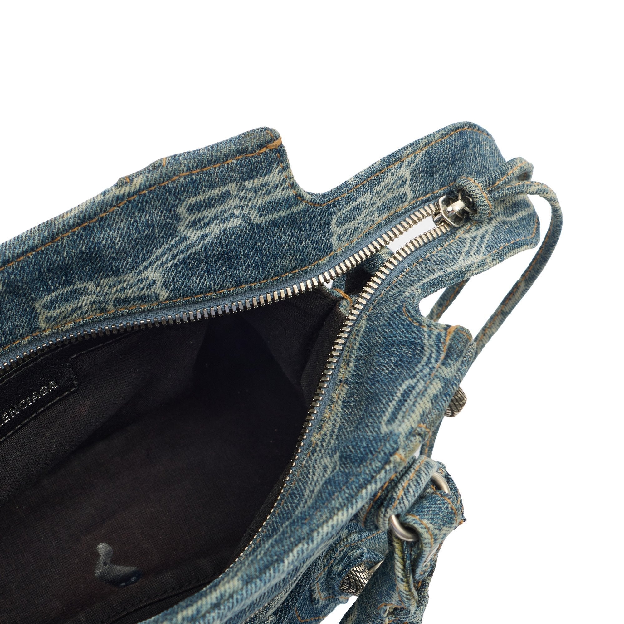 Balenciaga Mini Bag Neo Cagole XS in Blue, Canvas