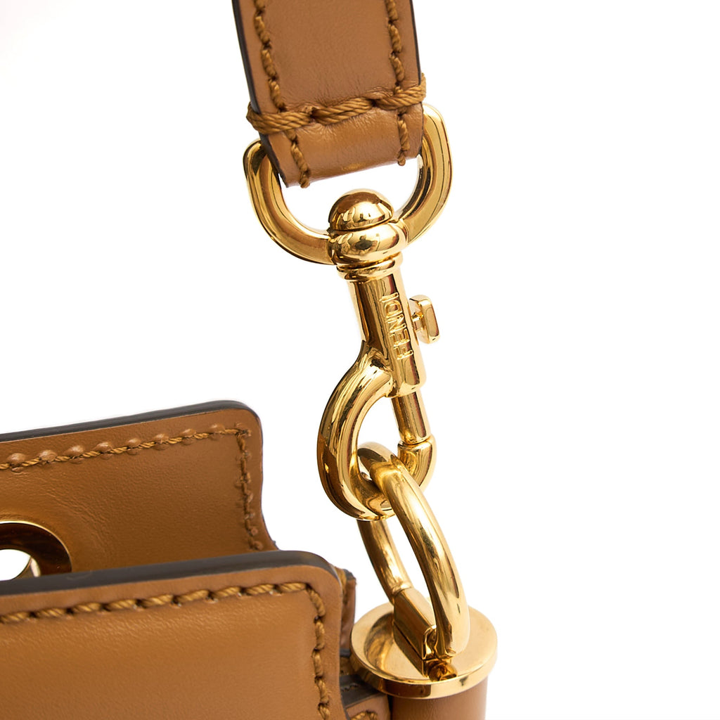 Fendi Cross Body Touch in Brown, Leather