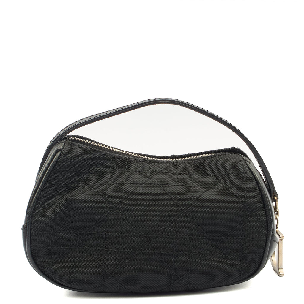 Christian Dior Mini Bag Clutch in Black, Fabric