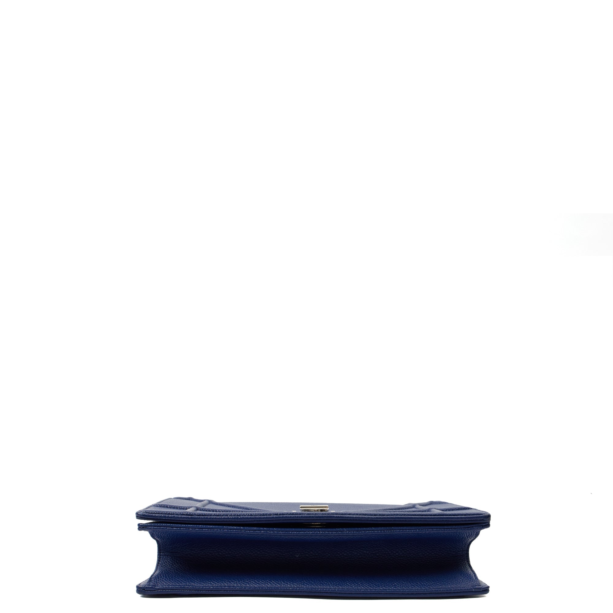 Christian Dior Shoulder Bag Diorama - Medium in Blue, Leather