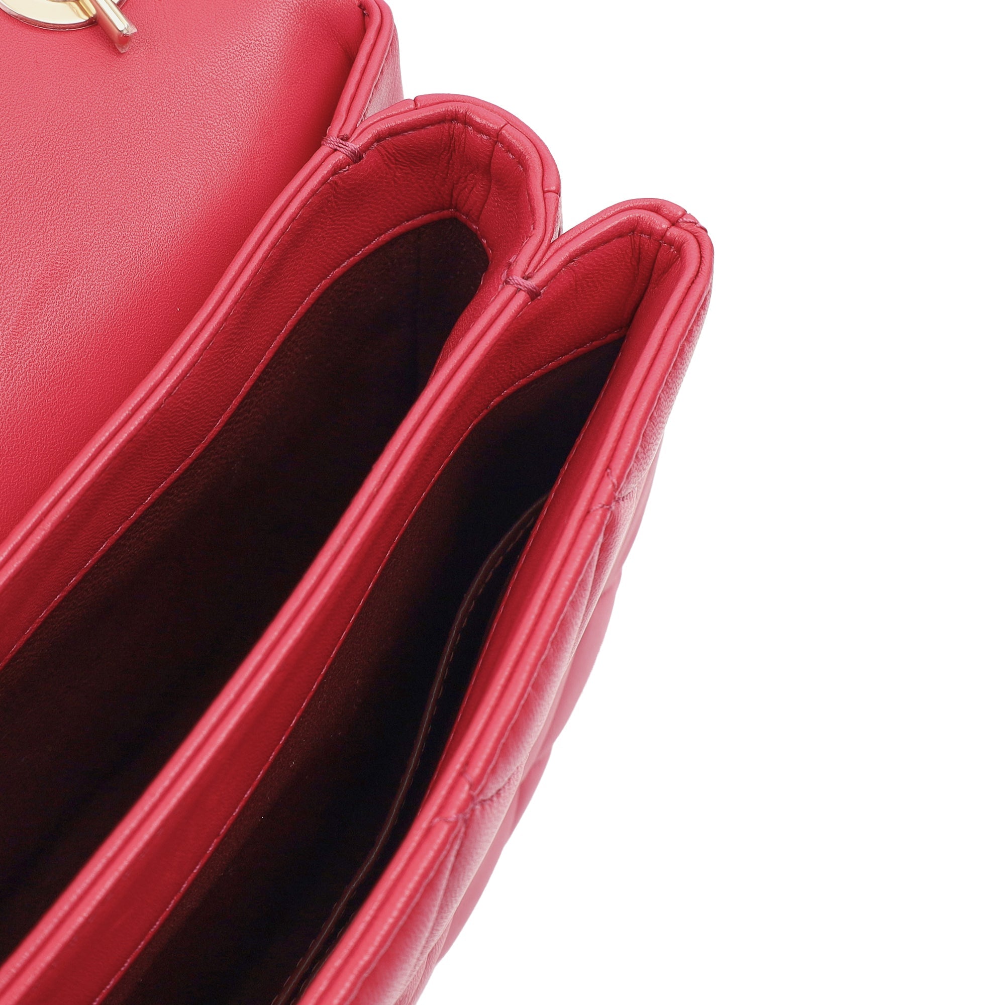 Chanel Top Handle Trendy CC in Pink, Calfskin Leather