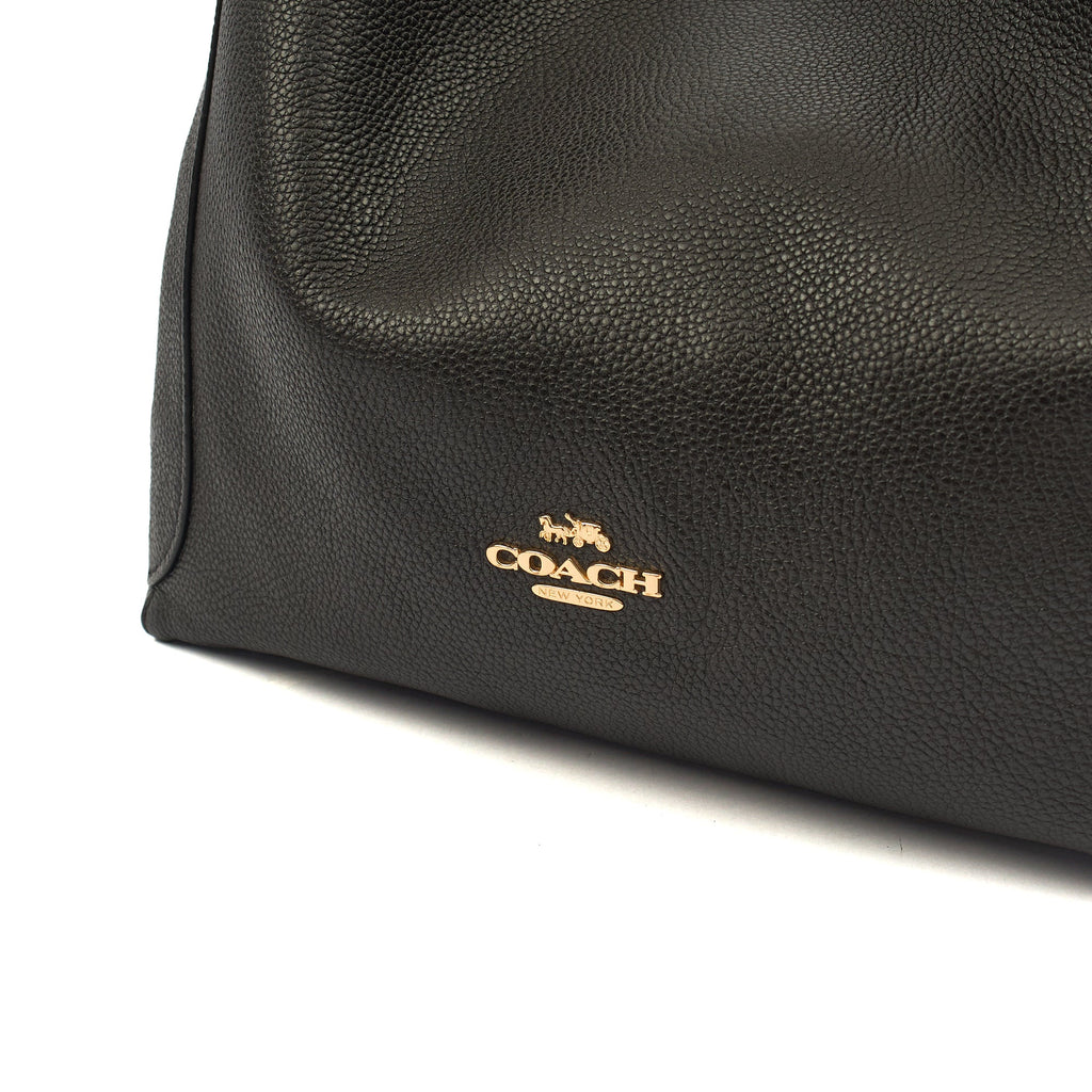 Coach Tote Edie Tote in Black, Leather