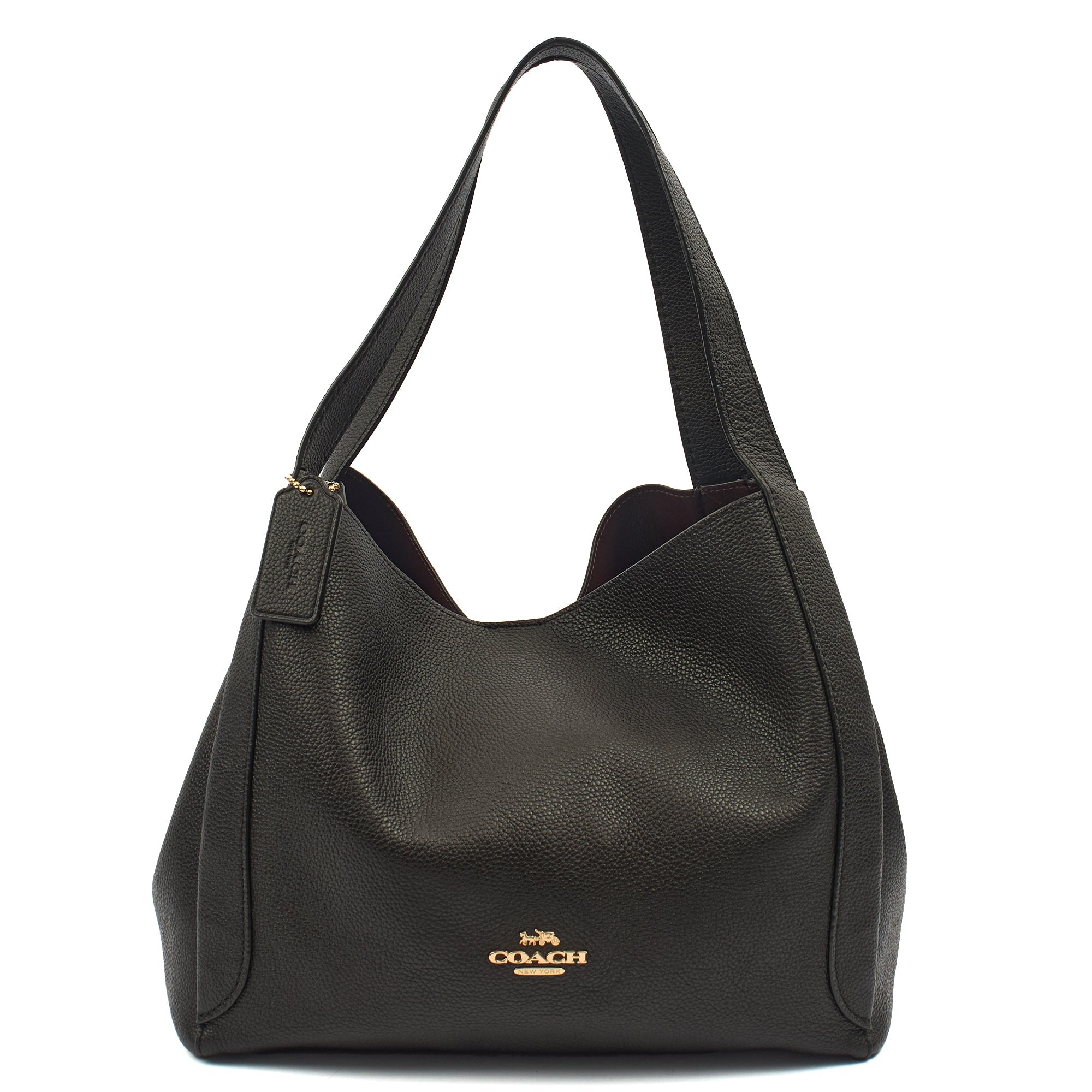 Coach Tote Edie Tote in Black, Leather