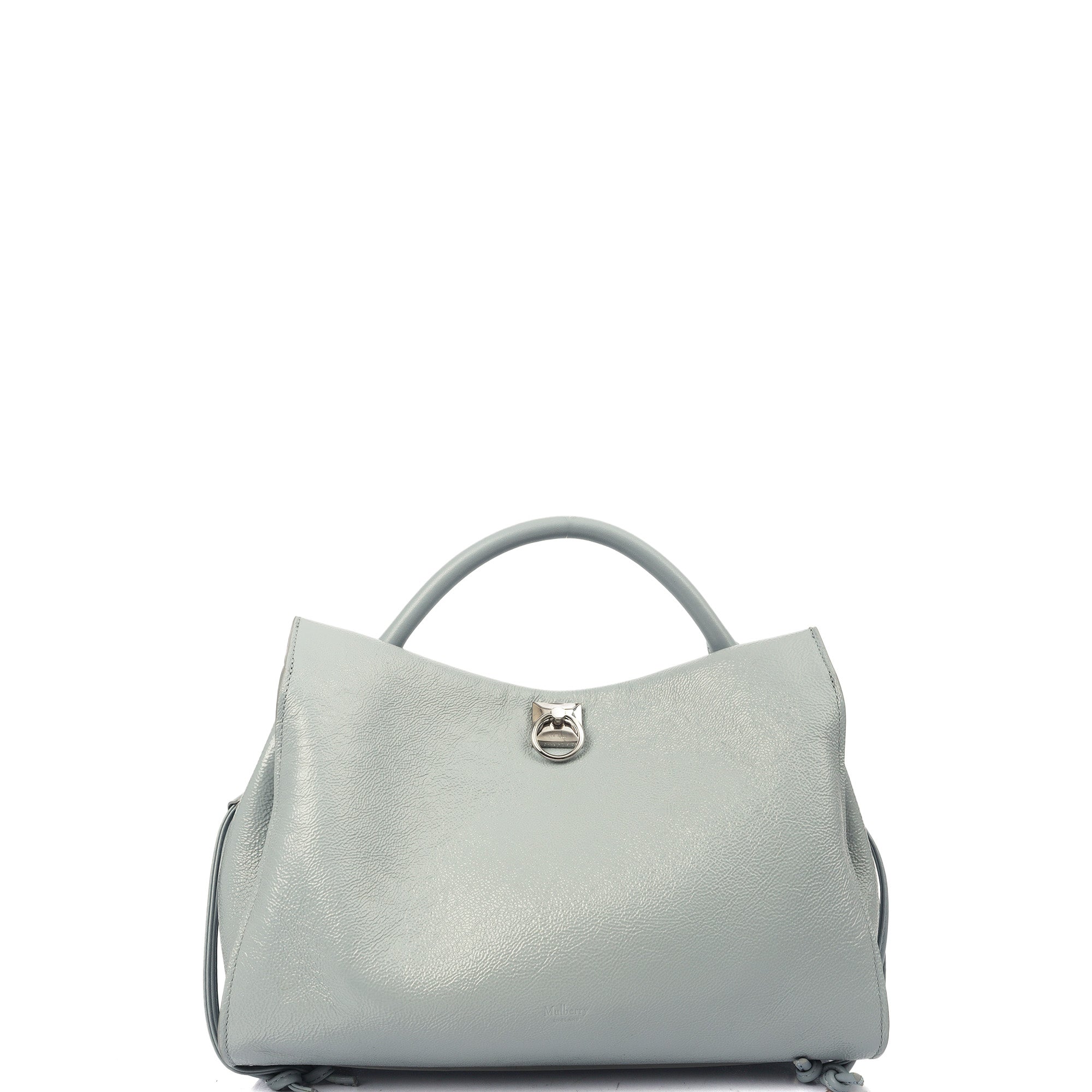 Mulberry Tote Iris in Blue, Patent Leather