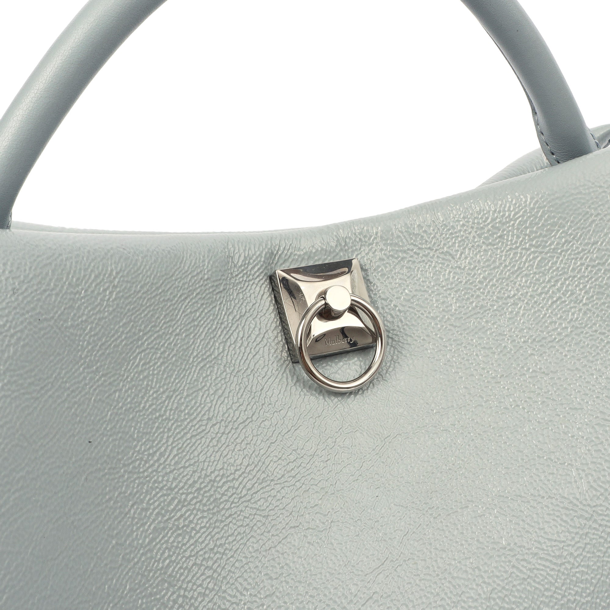 Mulberry Tote Iris in Blue, Patent Leather