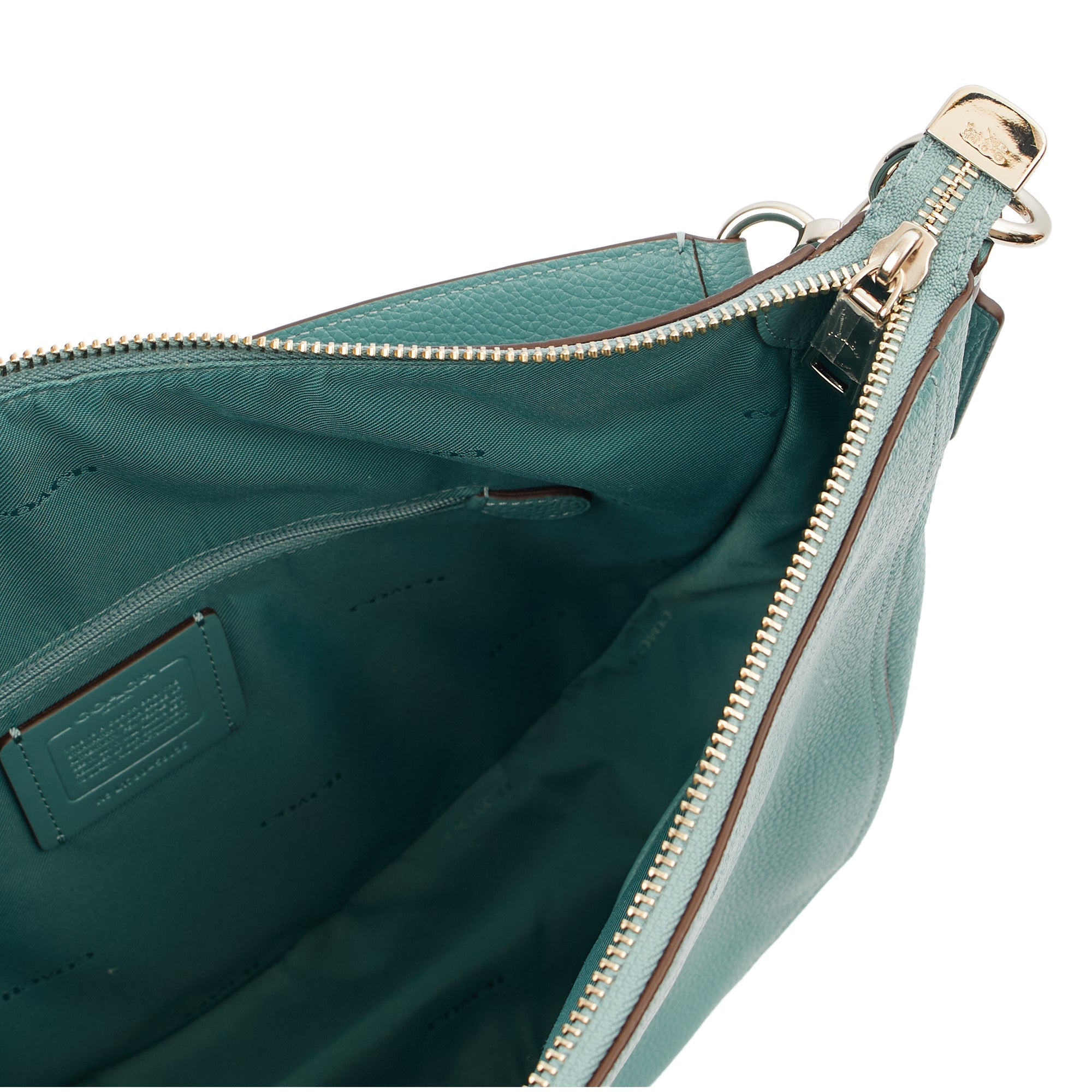 Coach Shoulder Bag Hadley Hobo in Blue, Leather