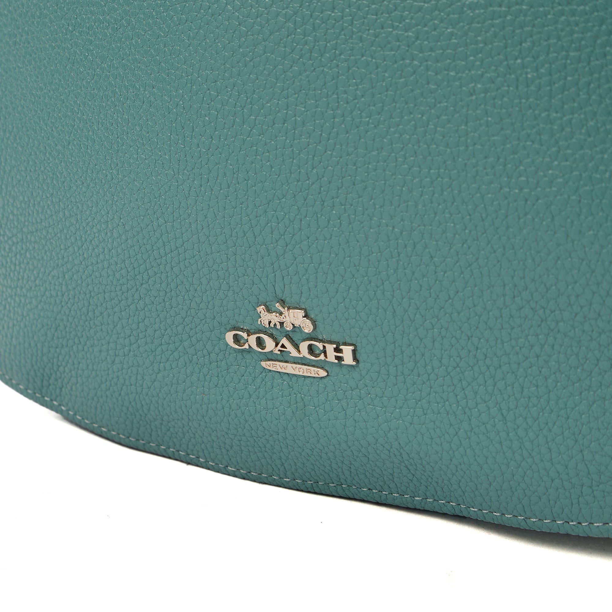 Coach Shoulder Bag Hadley Hobo in Blue, Leather