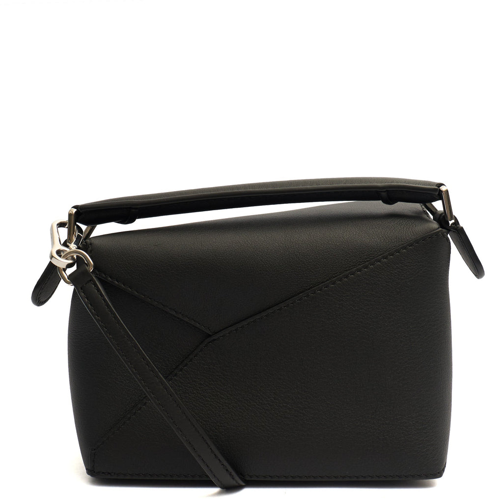 Loewe Cross Body Puzzle - Mini in Black, Leather