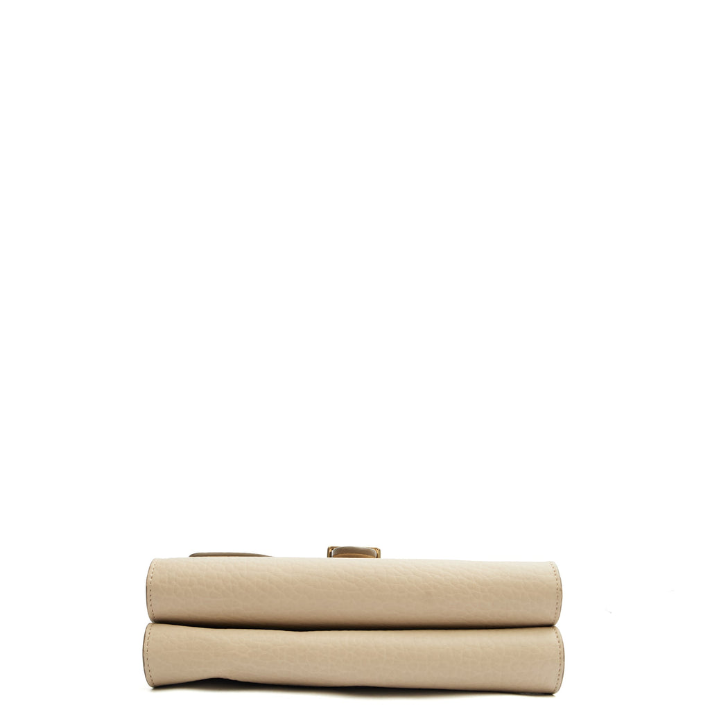 Chloe Shoulder Bag Shoulder Bag in Neutral, Calfskin Leather