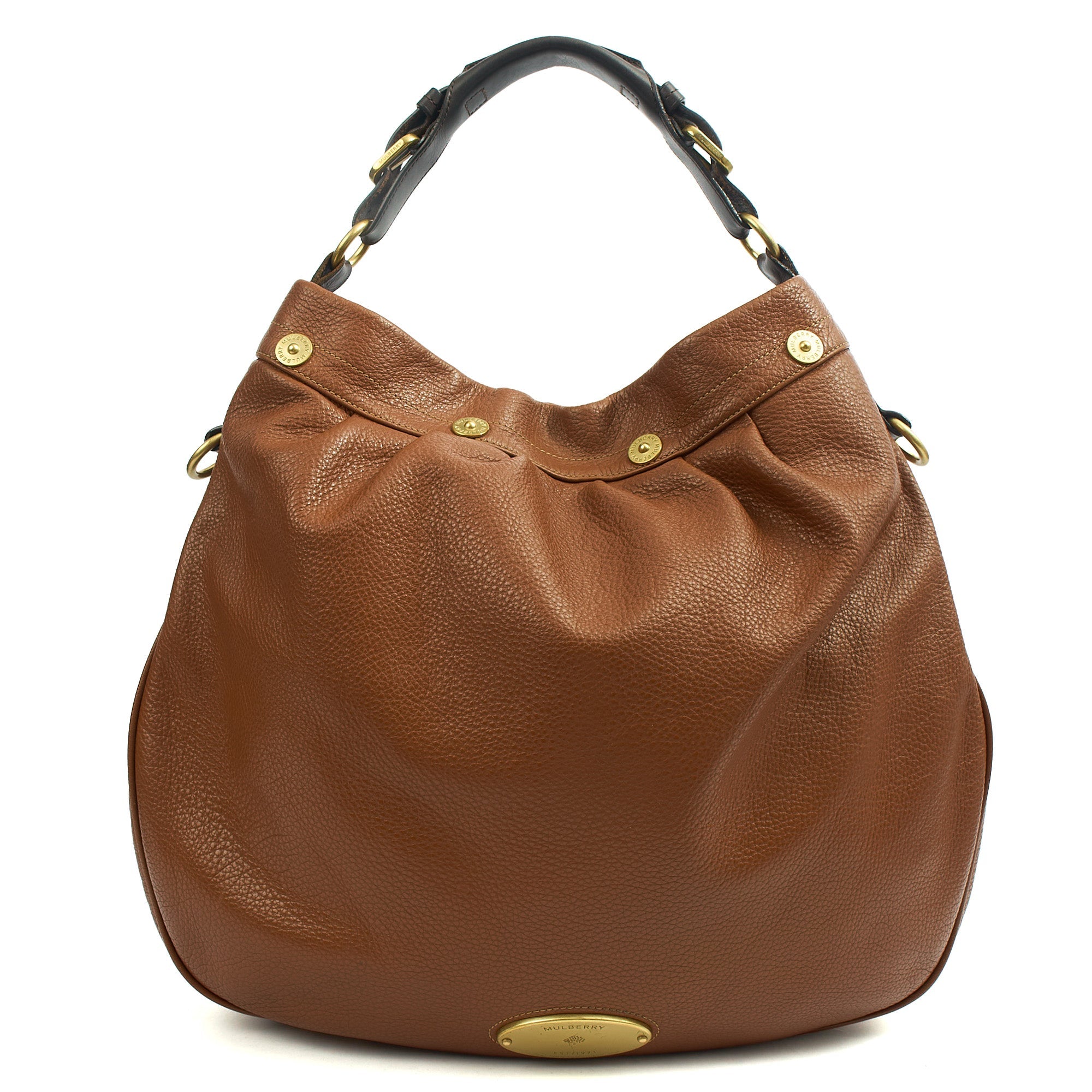 Mulberry Tote Mitzy Tote in Oak, Calfskin Leather