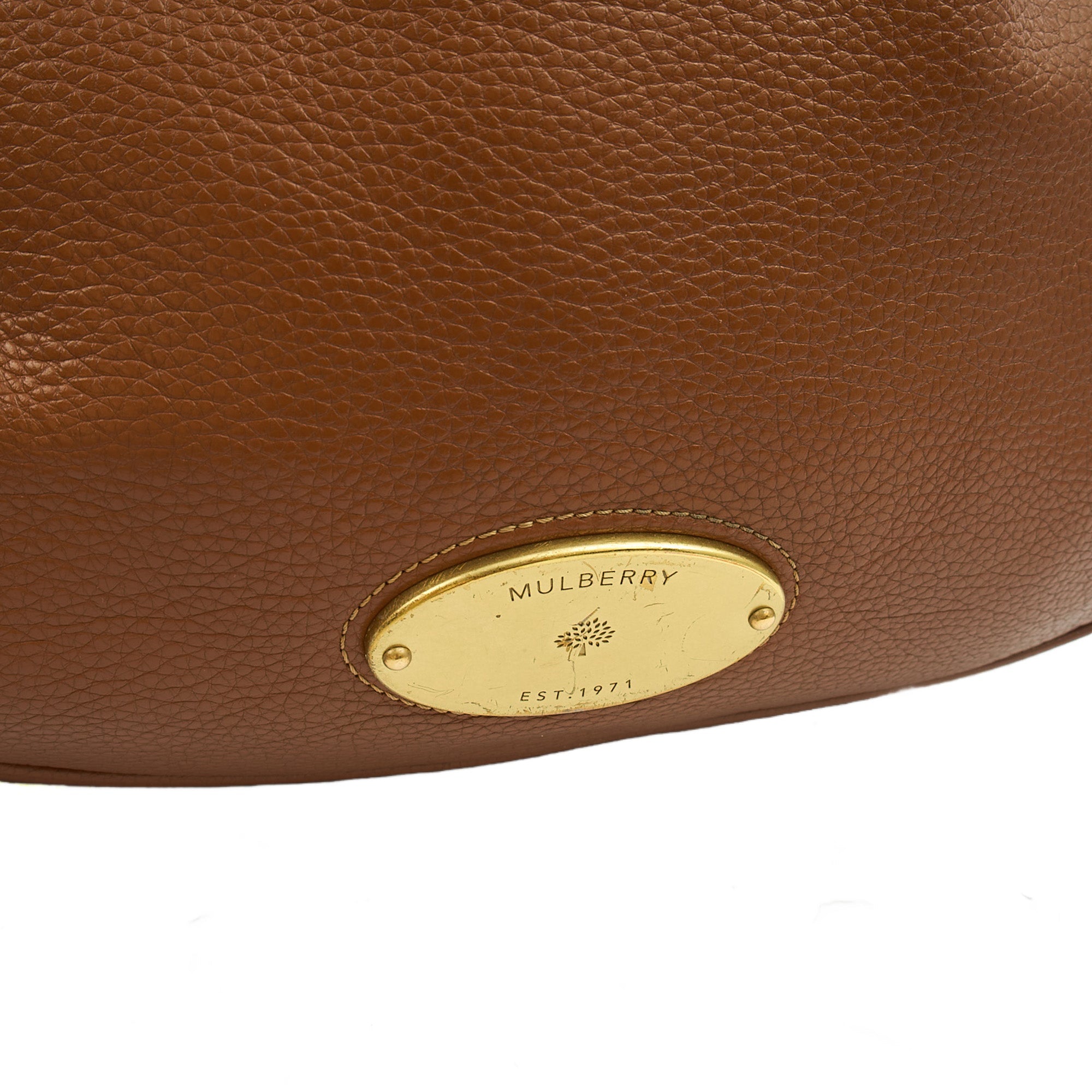Mulberry Tote Mitzy Tote in Oak, Calfskin Leather