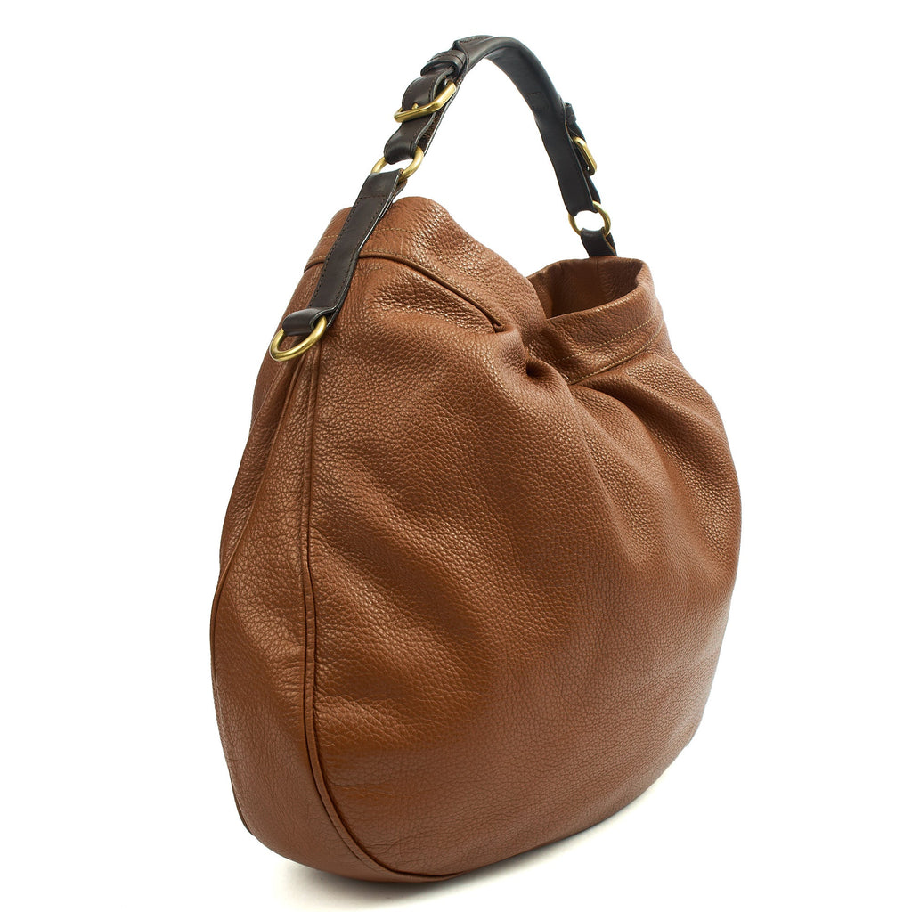 Mulberry Tote Mitzy Tote in Oak, Calfskin Leather