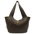 Saint Laurent Shoulder Bag Le 5 À 7 Hobo in Green, Leather