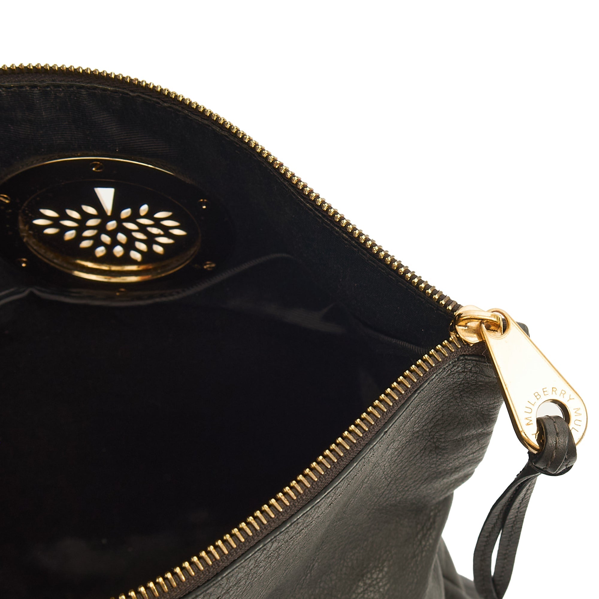 Mulberry Clutch Daria Clutch in Mole Grey, Leather