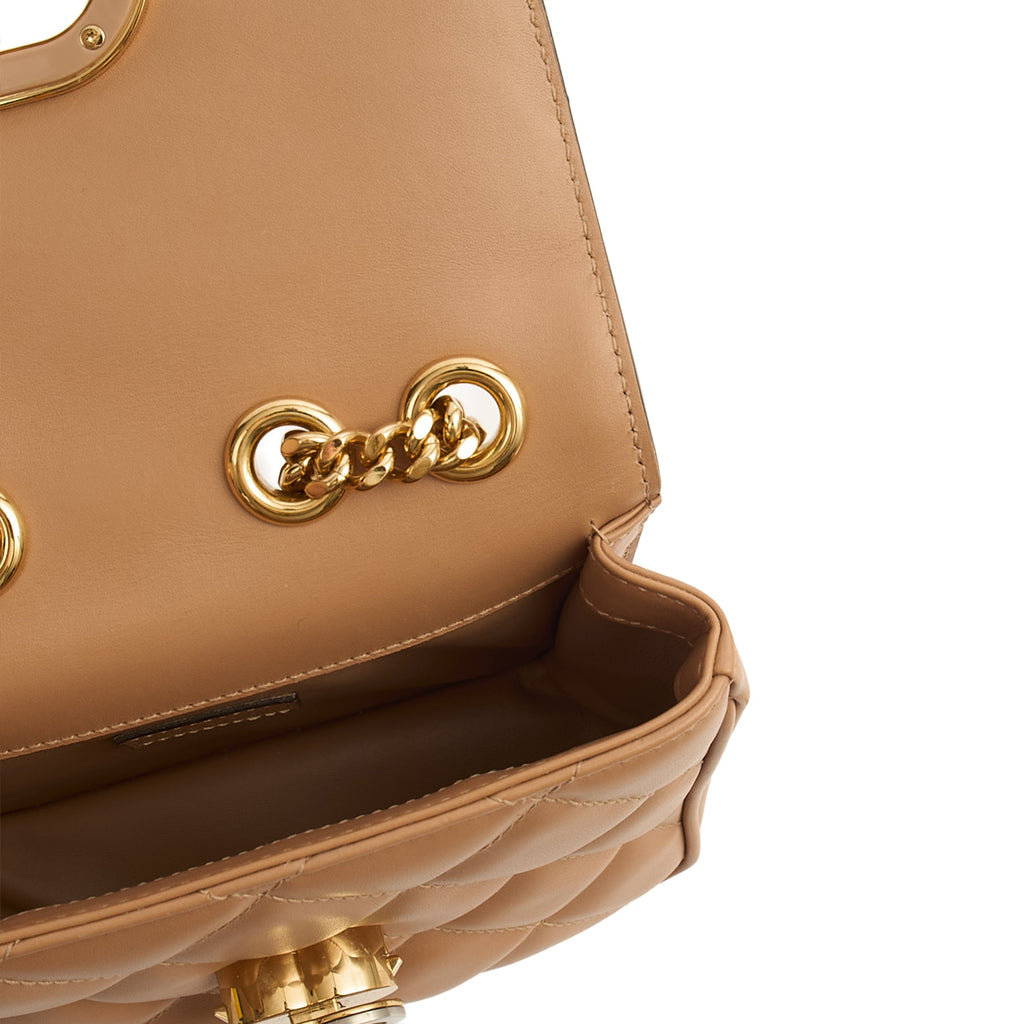 Gucci Cross Body Deco Shoulder - Small in Brown, Leather