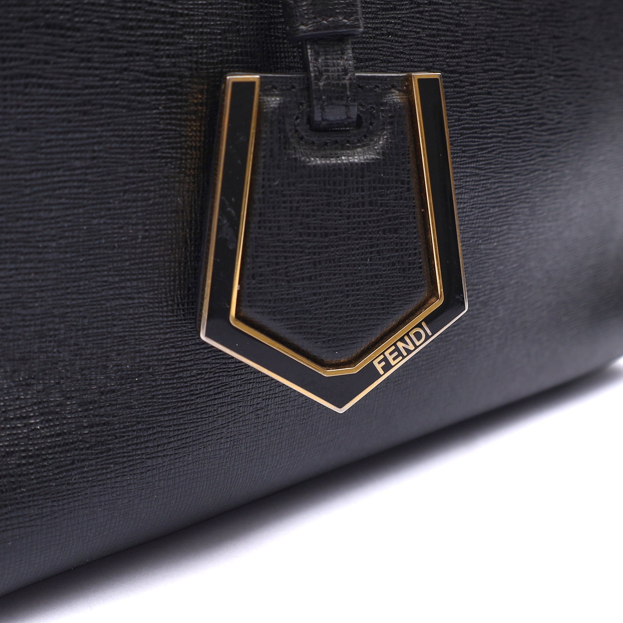 Fendi Tote 2Jour - Medium  in Black, Leather