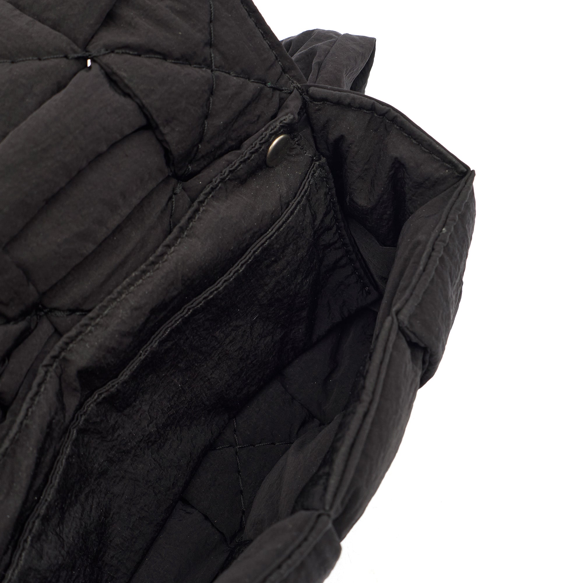 Bottega Veneta Mini Bag Padded Cassette in Black, Fabric