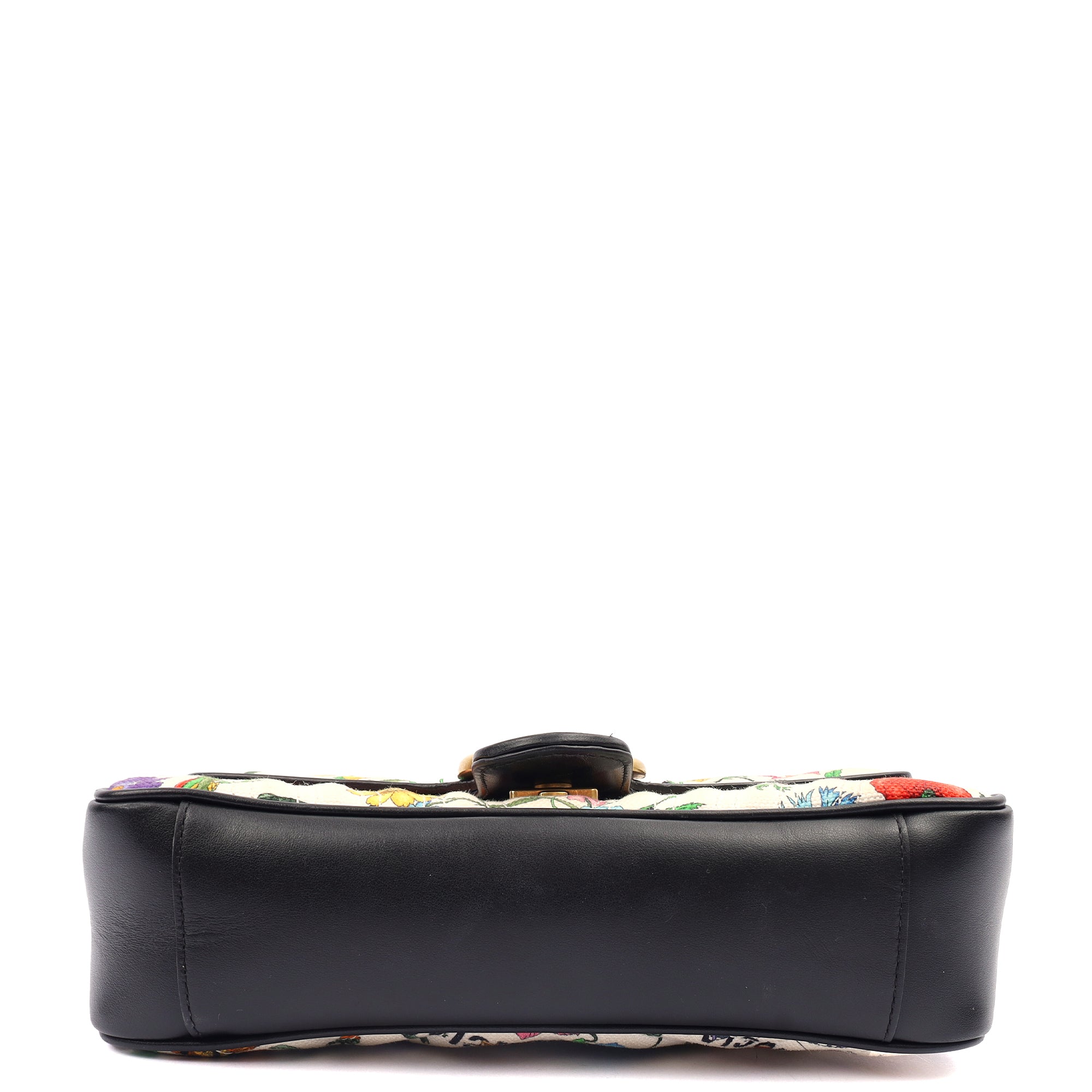 Gucci Shoulder Bag Marmont Shoulder Flap Bag - Medium in Multi, Fabric