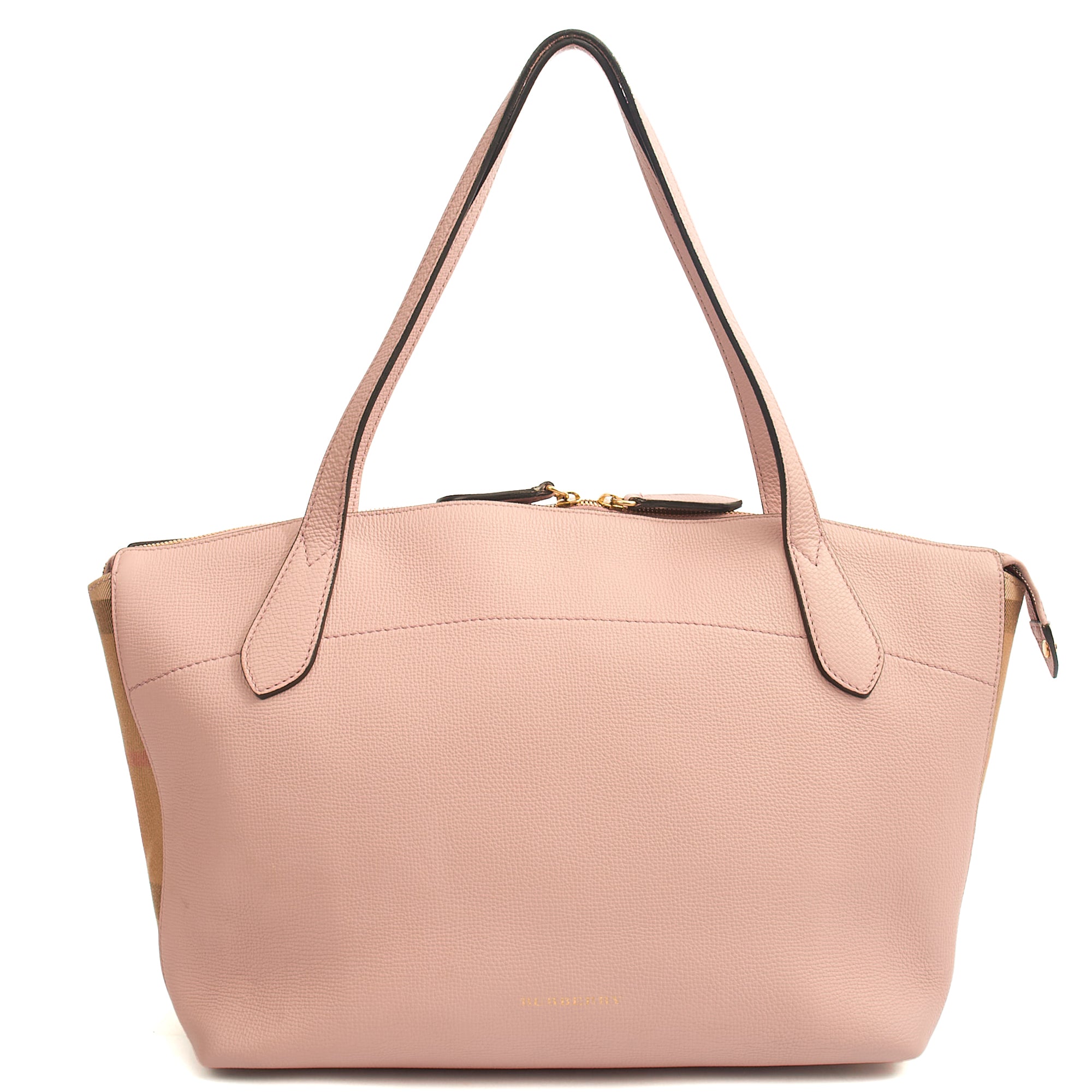 Burberry Tote Tote in Pink, Leather