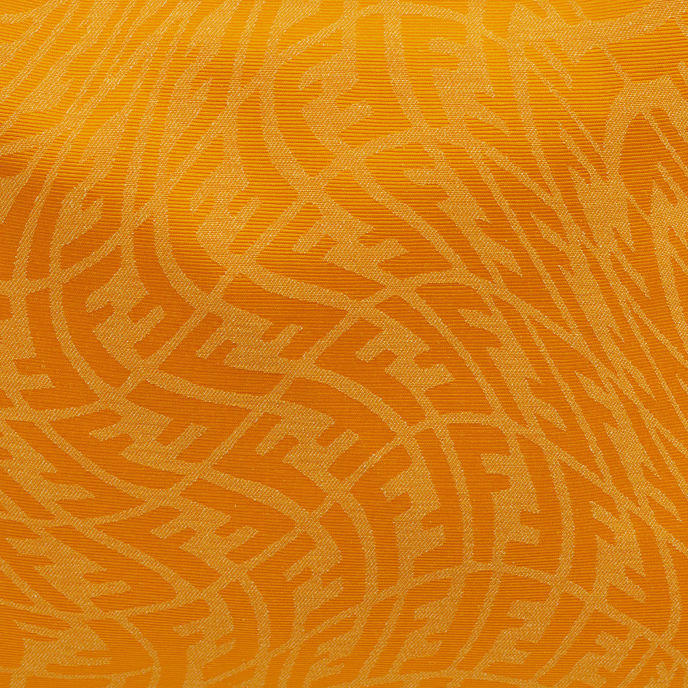 Fendi Tote Shopper Bag in Yellow, Fabric